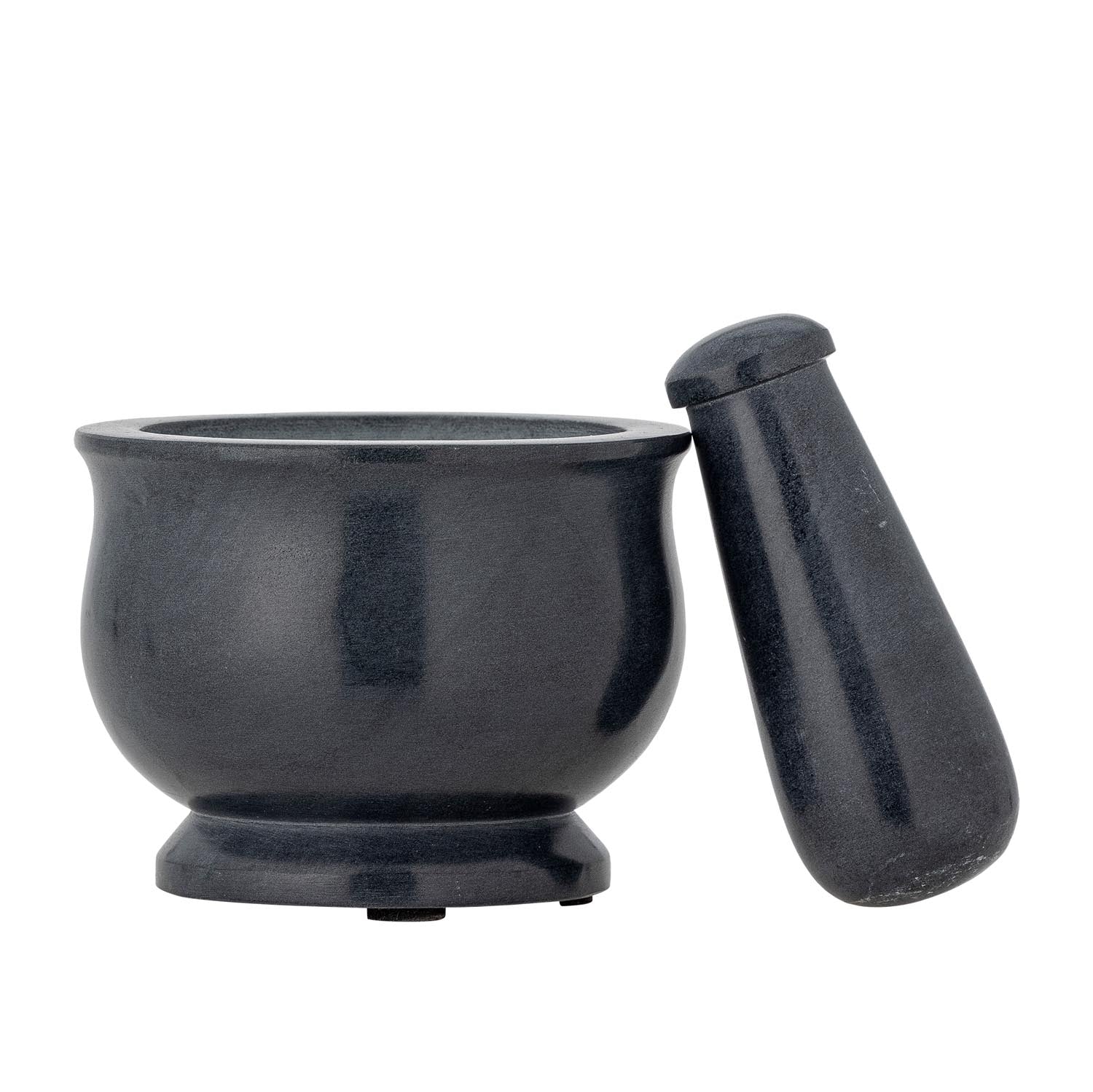 Aprilla Mörser & Stößel, Grau, Speckstein in Grau präsentiert im Onlineshop von KAQTU Design AG. Küchenhelfer ist von Creative Collection