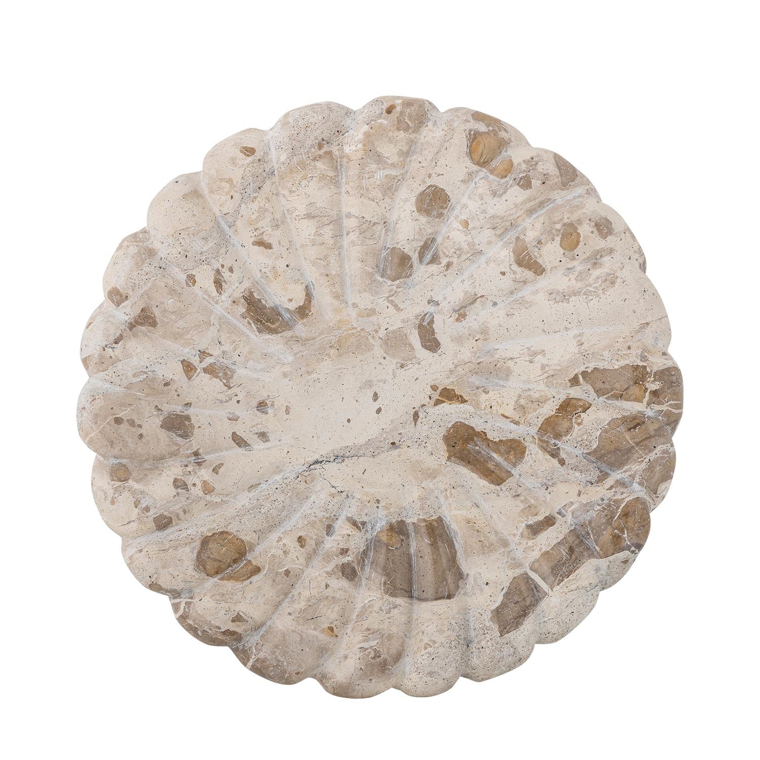 Marlie Tablett, Natur, Marmor in Natur präsentiert im Onlineshop von KAQTU Design AG. Kuchenuntersatz ist von Bloomingville