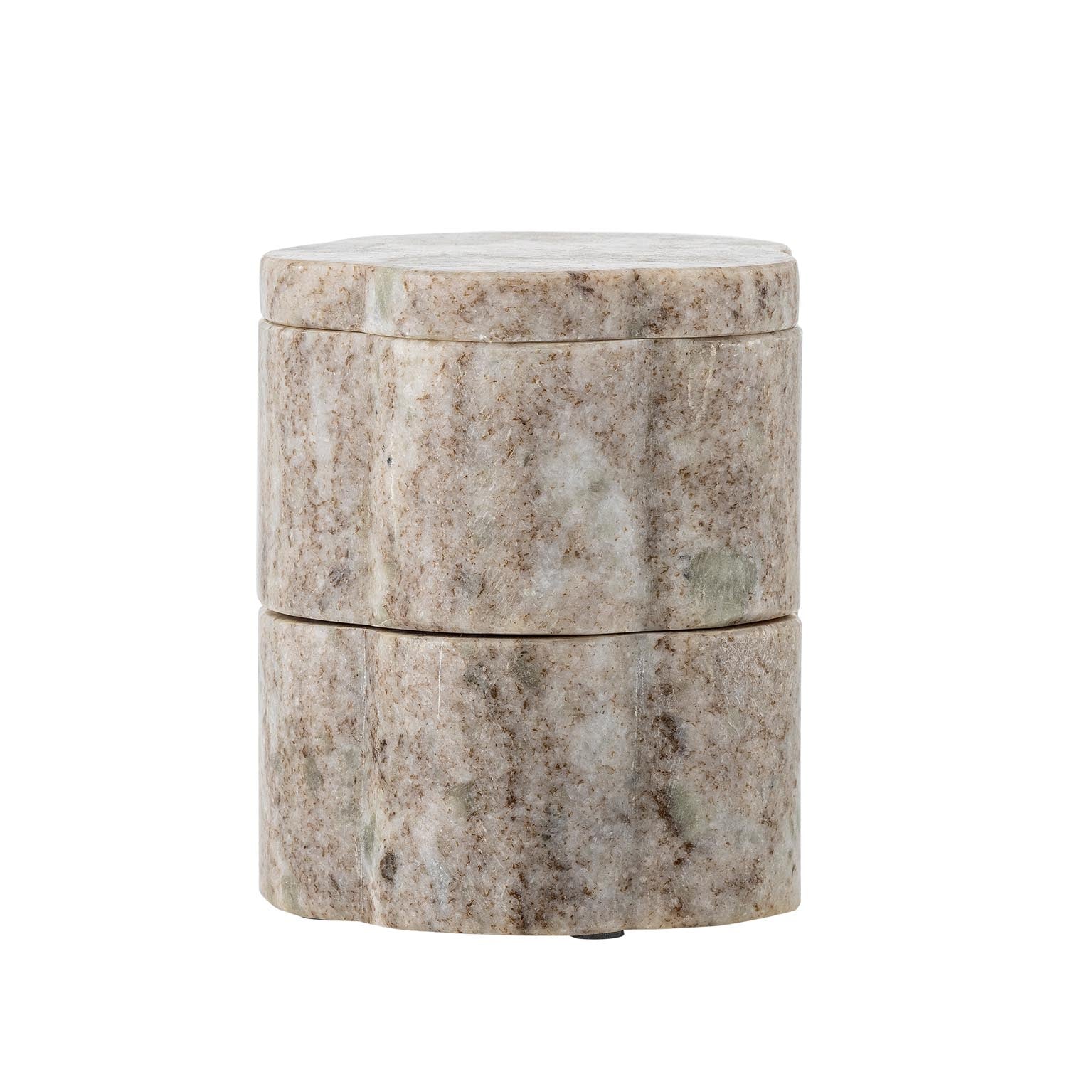 Nezli Gefäß mit Deckel, Natur, Marmor in Natur präsentiert im Onlineshop von KAQTU Design AG. Kanne ist von Bloomingville