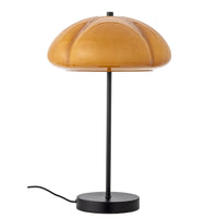 Kinoko Tischlampe, Gelb, Metall