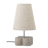 Foglio Tischlampe, Beige, Polyresin