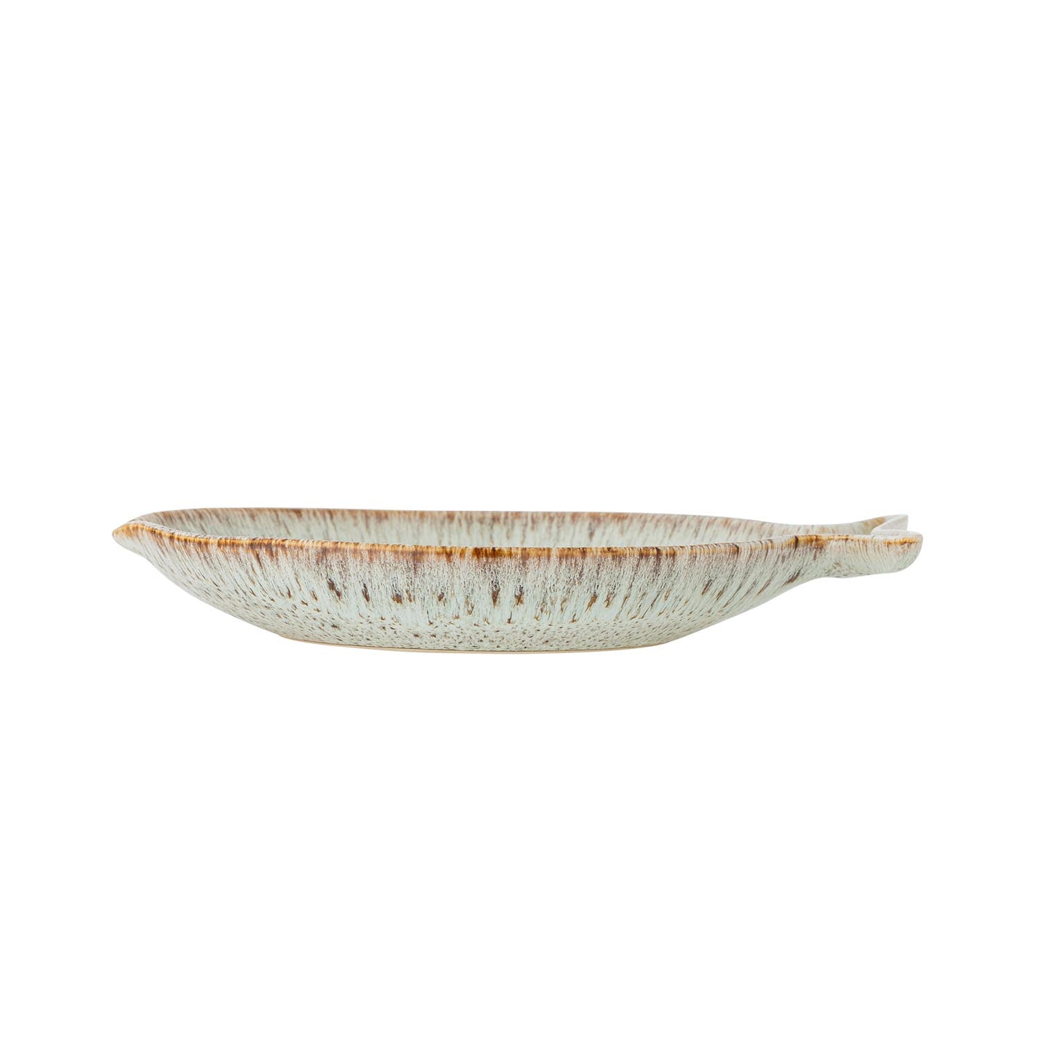 Fleur Servierplatte, Natur, Steingut in Natur präsentiert im Onlineshop von KAQTU Design AG. Tablett ist von Creative Collection