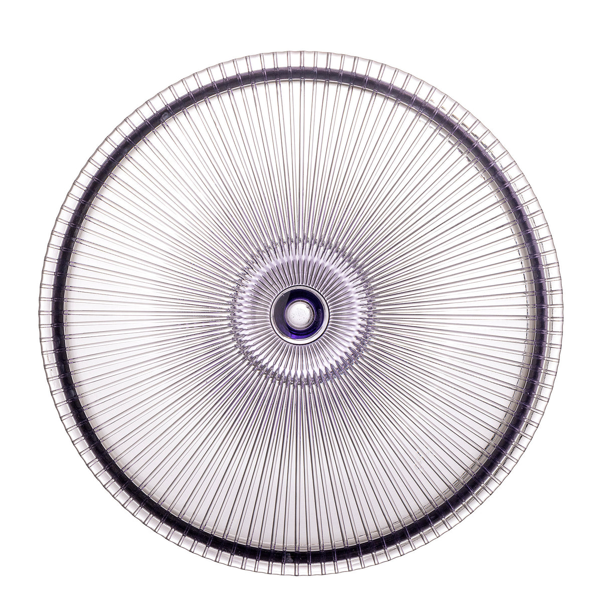 Tayo Kuchenteller mit Glocke, Bunt, Glas in Multi präsentiert im Onlineshop von KAQTU Design AG. Tablett ist von Bloomingville
