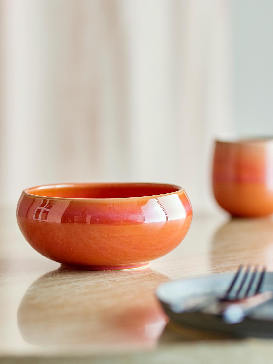 Roselyn Schale, Rose, Steingut in Rose präsentiert im Onlineshop von KAQTU Design AG. Schale ist von Bloomingville
