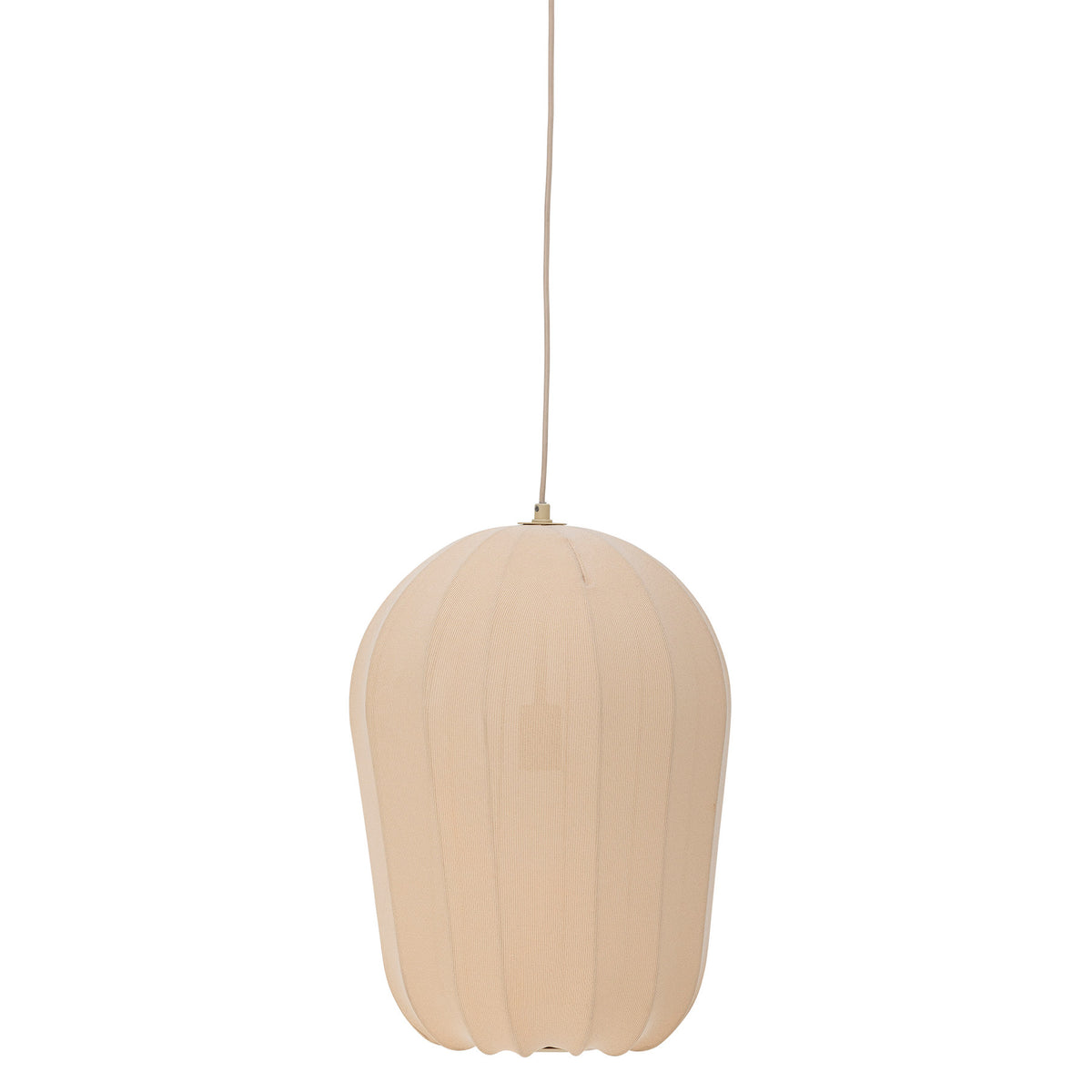 Naluna Hängeleuchte, Natur, Polyester in Nature präsentiert im Onlineshop von KAQTU Design AG. Pendelleuchte ist von Bloomingville