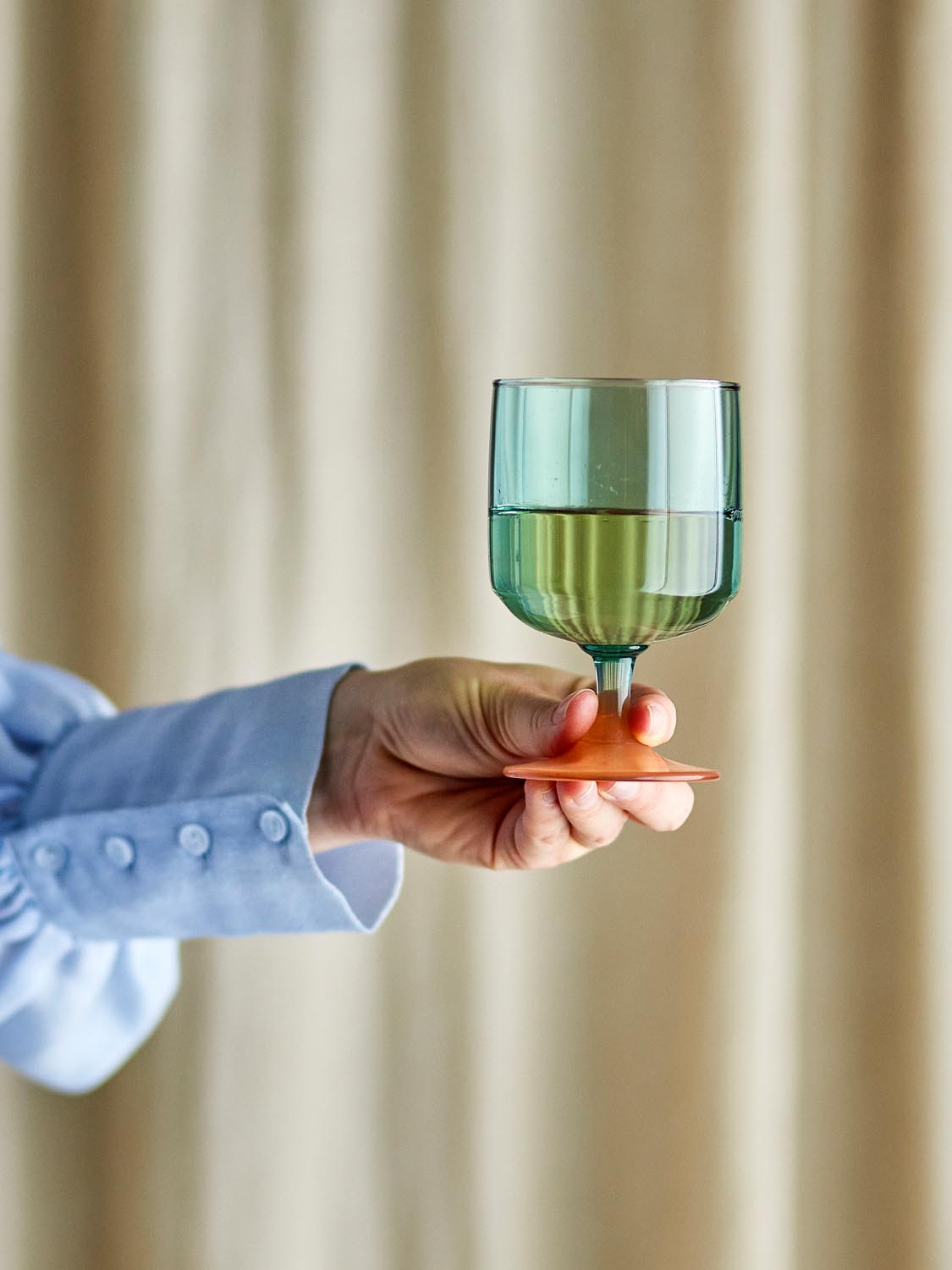 Signe Trinkglas, Bunt, Glas in Multi präsentiert im Onlineshop von KAQTU Design AG. Glas ist von Bloomingville
