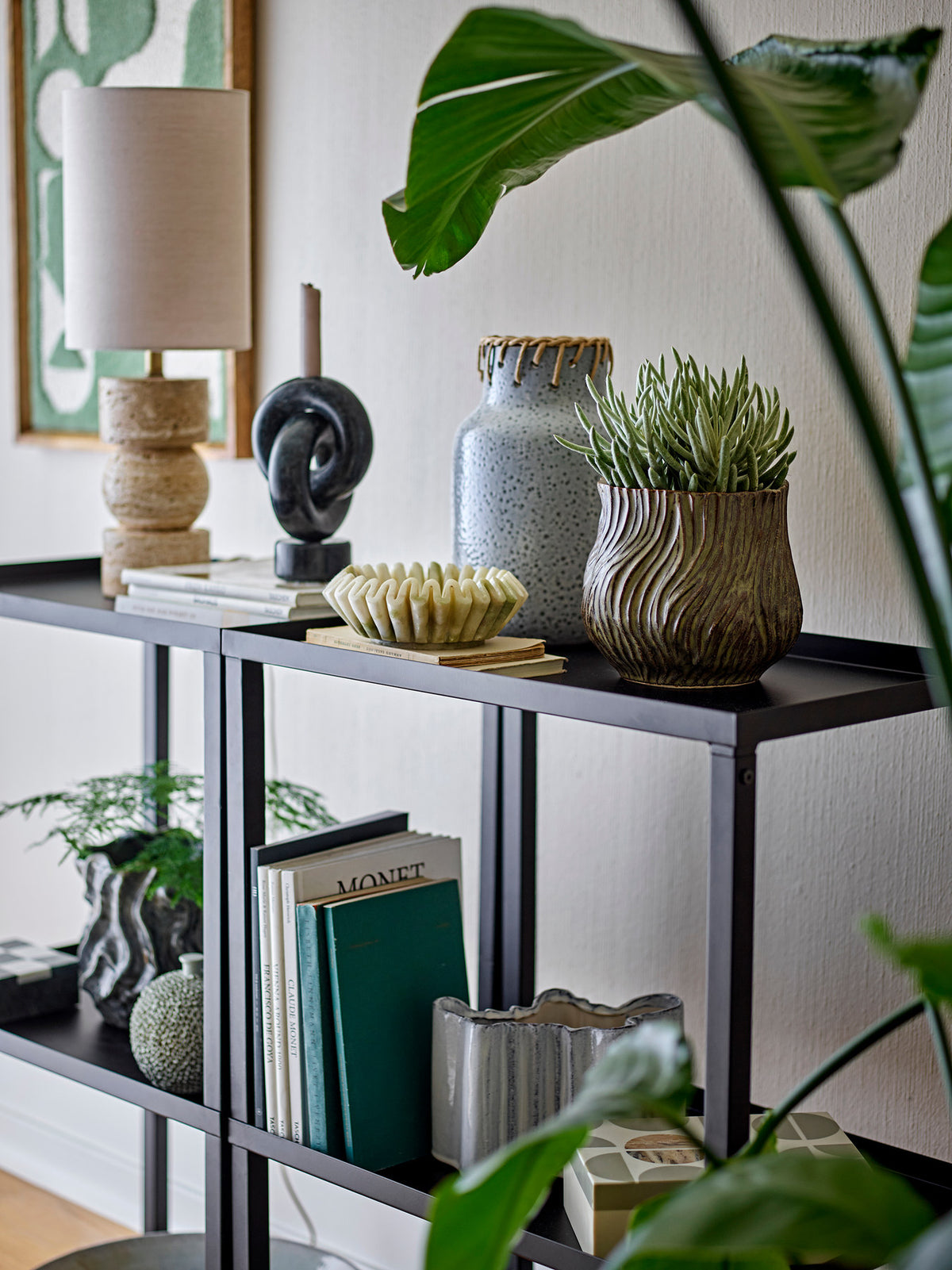 Harmonia Schale, Grün, Marmor in Green präsentiert im Onlineshop von KAQTU Design AG. Schale ist von Bloomingville