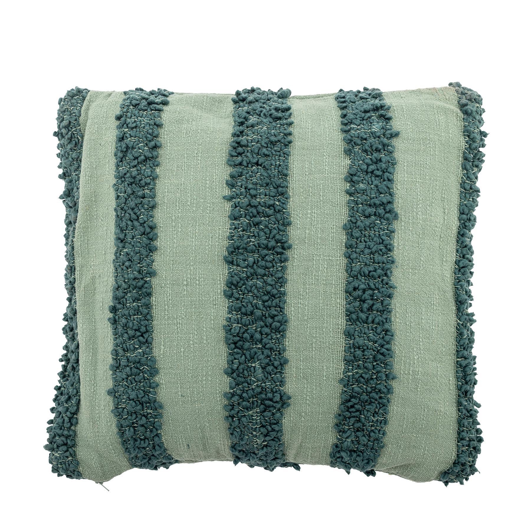 Cory Kissen, Grün, Baumwolle OEKO-TEX® in Green präsentiert im Onlineshop von KAQTU Design AG. Deko Kissenbezug ist von Bloomingville