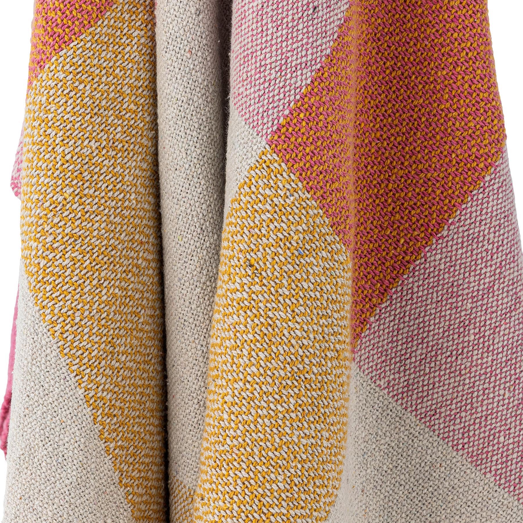Hadley Decke, Bunt, Recycelte Baumwolle in Multi präsentiert im Onlineshop von KAQTU Design AG. Bettüberwurf ist von Creative Collection