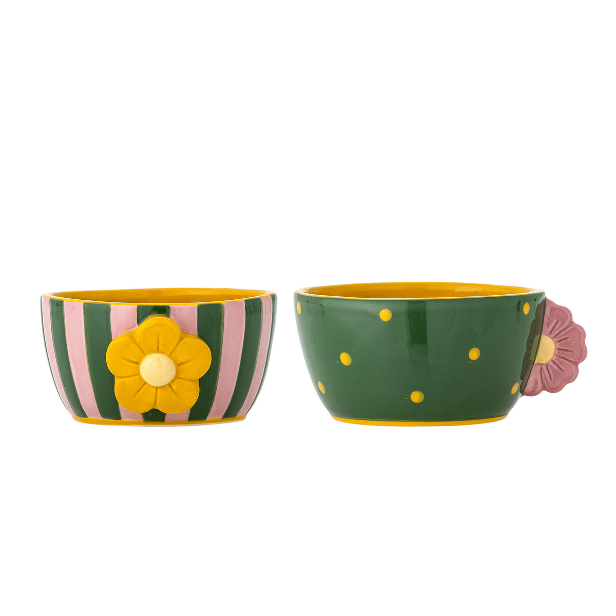 Haisy Schale, Bunt, Steingut in Multi präsentiert im Onlineshop von KAQTU Design AG. Schale ist von Bloomingville