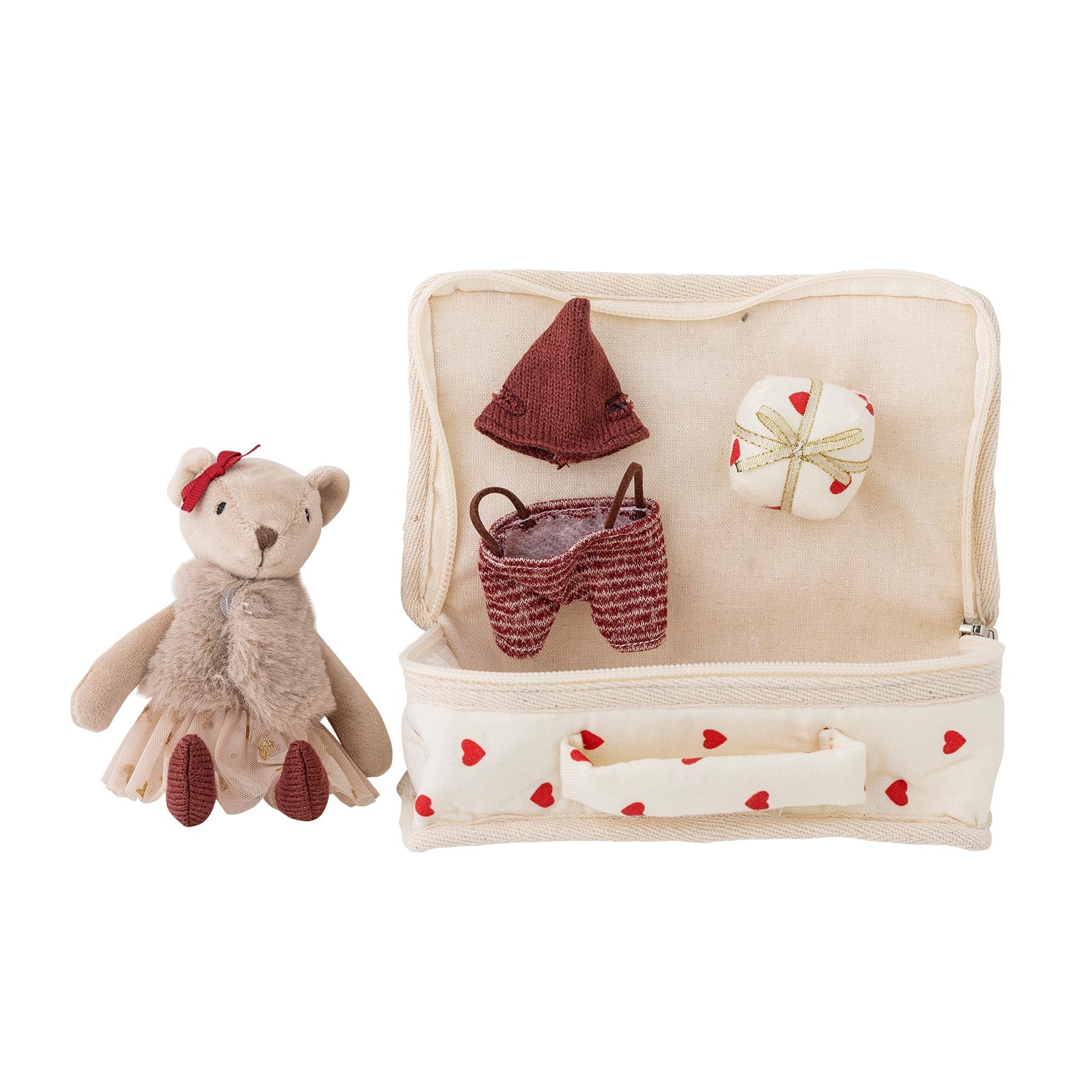 Lara Puppe, Bunt, Baumwolle in Multi präsentiert im Onlineshop von KAQTU Design AG. Zelt Kids ist von Bloomingville Mini