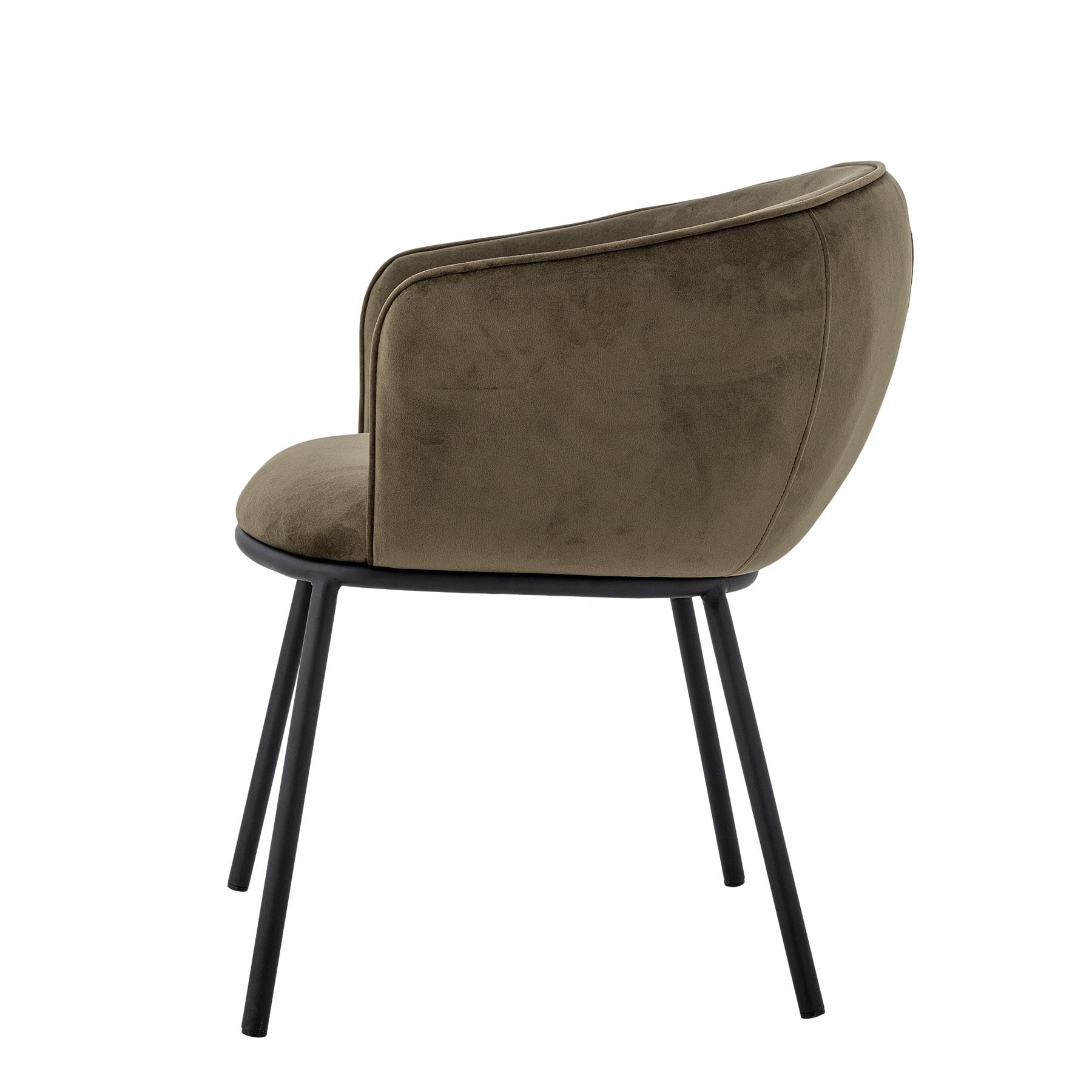 Cortone Esszimmerstuhl, Grün, Recyceltes Polyester in Green präsentiert im Onlineshop von KAQTU Design AG. Stuhl ist von Bloomingville