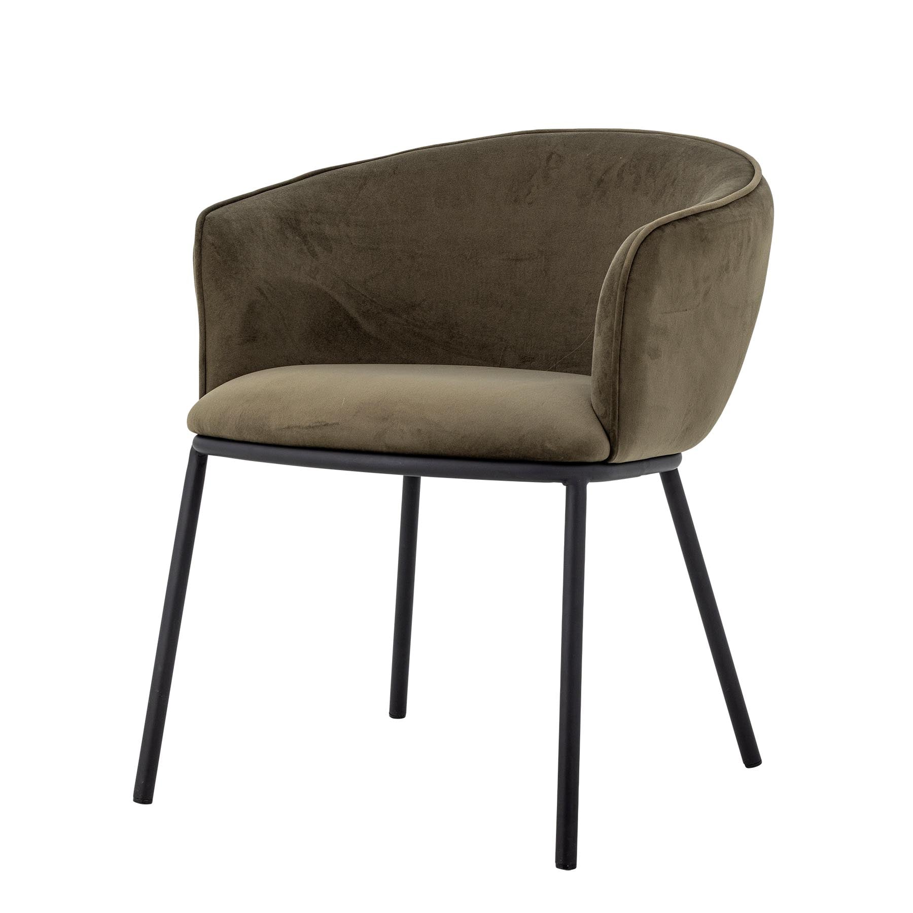 Cortone Esszimmerstuhl, Grün, Recyceltes Polyester in Green präsentiert im Onlineshop von KAQTU Design AG. Stuhl ist von Bloomingville