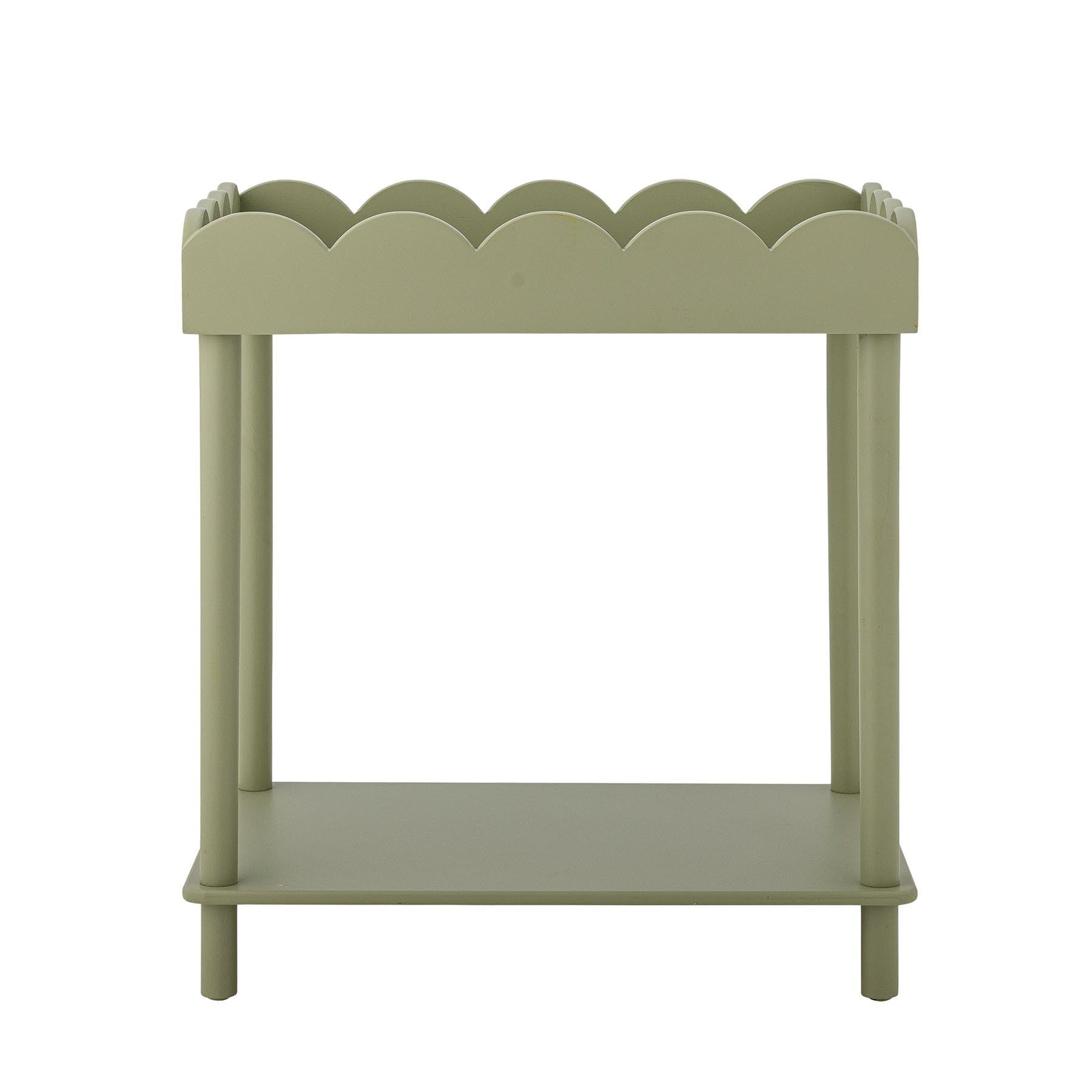 Isola Beistelltisch, Grün, MDF in Green präsentiert im Onlineshop von KAQTU Design AG. Standregal ist von Creative Collection