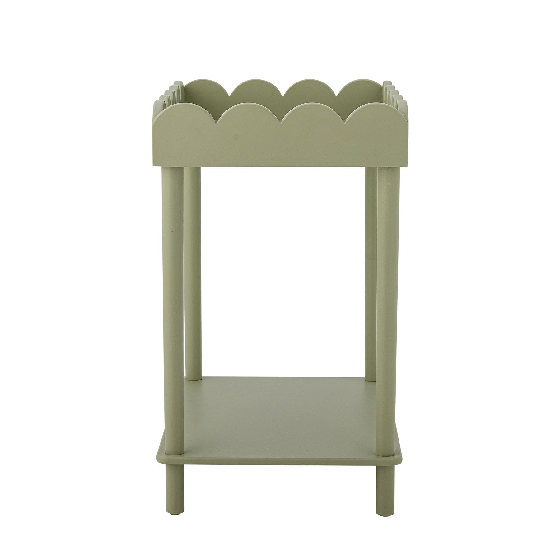 Isola Beistelltisch, Grün, MDF in Green präsentiert im Onlineshop von KAQTU Design AG. Standregal ist von Creative Collection
