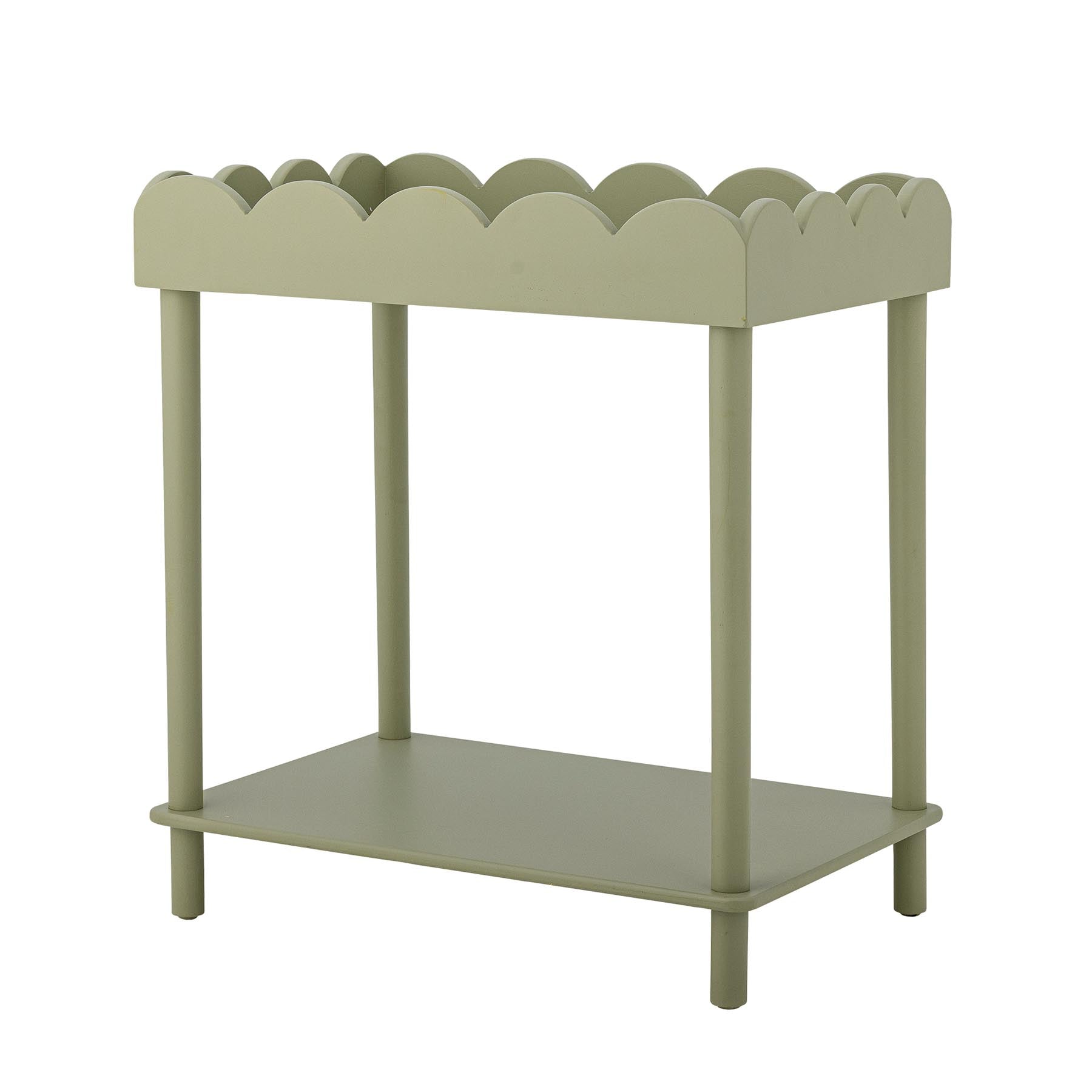 Isola Beistelltisch, Grün, MDF in Green präsentiert im Onlineshop von KAQTU Design AG. Standregal ist von Creative Collection