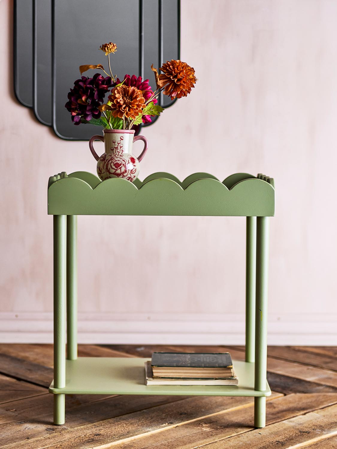 Isola Beistelltisch, Grün, MDF in Green präsentiert im Onlineshop von KAQTU Design AG. Standregal ist von Creative Collection