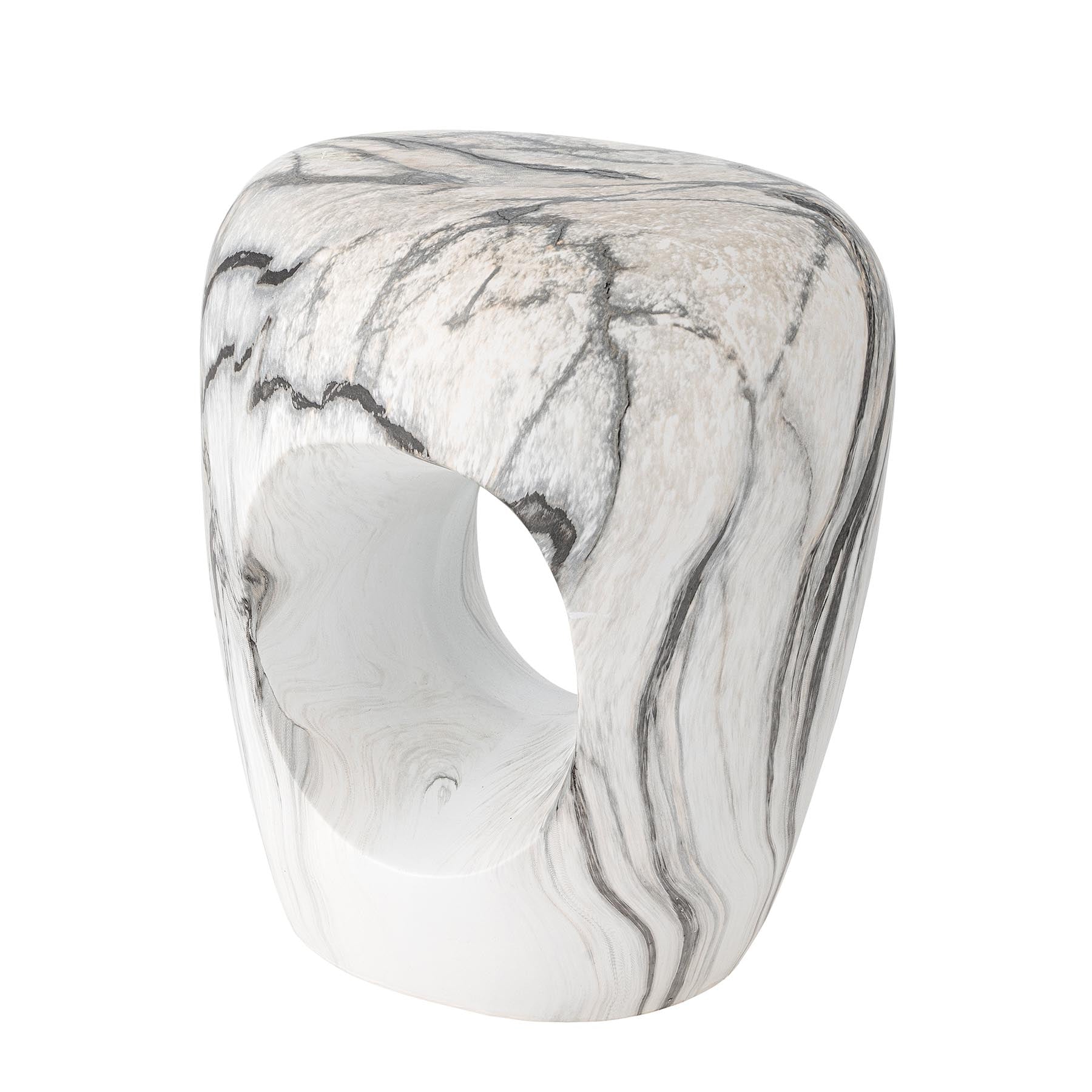 Bard Beistelltisch, Natur, Steingut in Nature präsentiert im Onlineshop von KAQTU Design AG. Standregal ist von Bloomingville