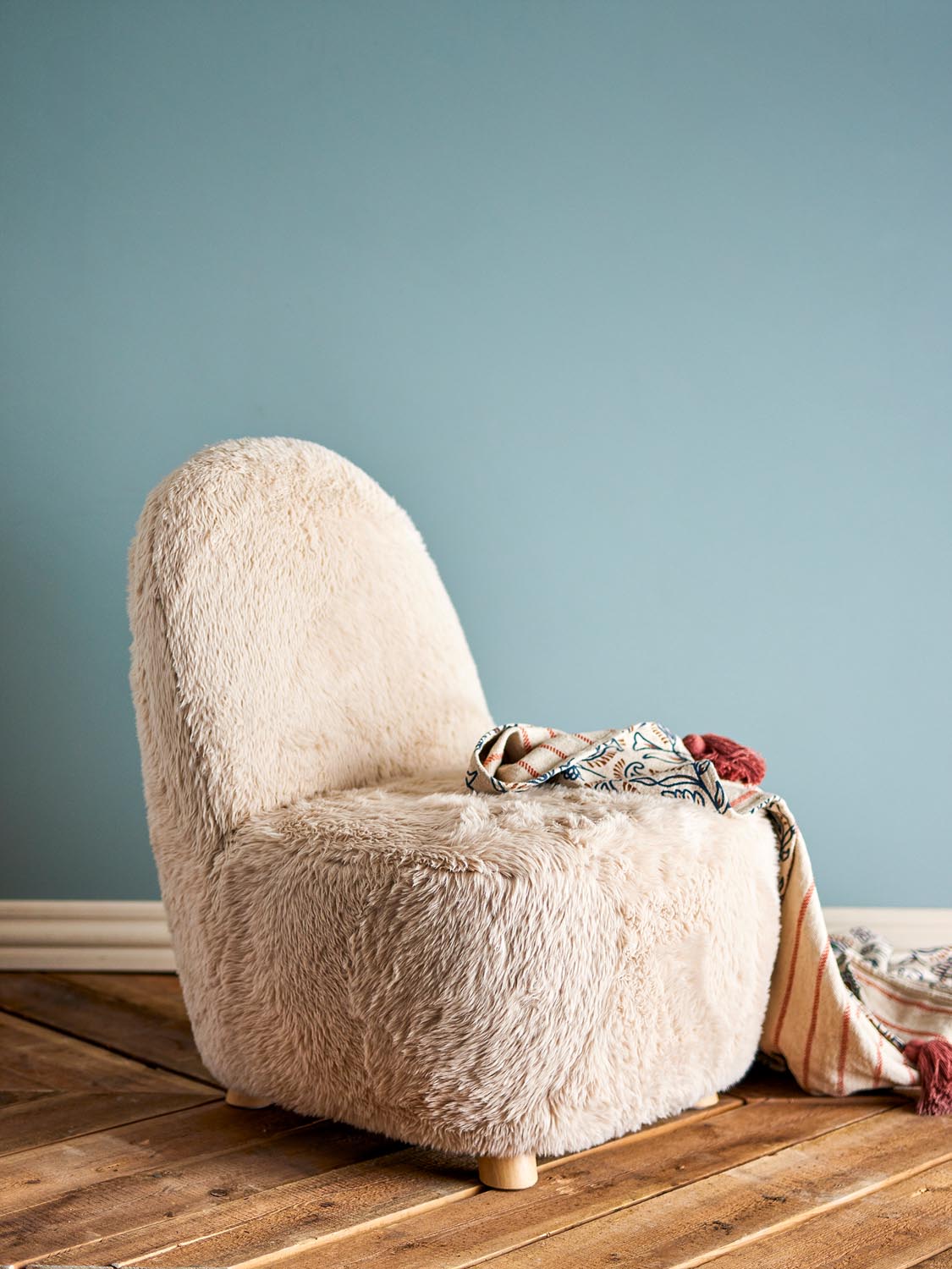 Yvona Loungesessel, Natur, FSC®100%, Gummibaumholz in Nature präsentiert im Onlineshop von KAQTU Design AG. Sessel ist von Creative Collection