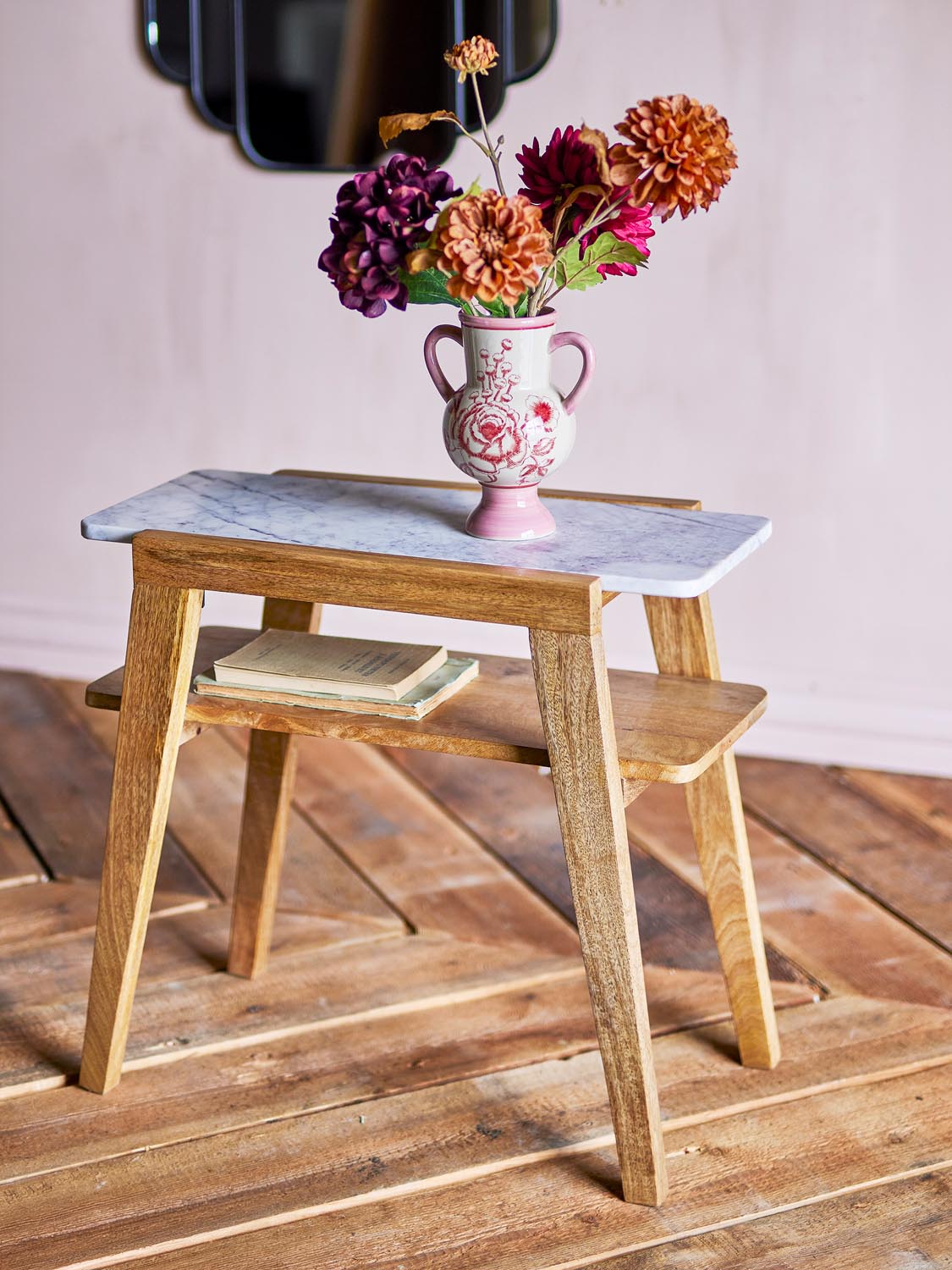 Livi Beistelltisch, Natur, FSC®100%, Mango in Nature präsentiert im Onlineshop von KAQTU Design AG. Standregal ist von Creative Collection