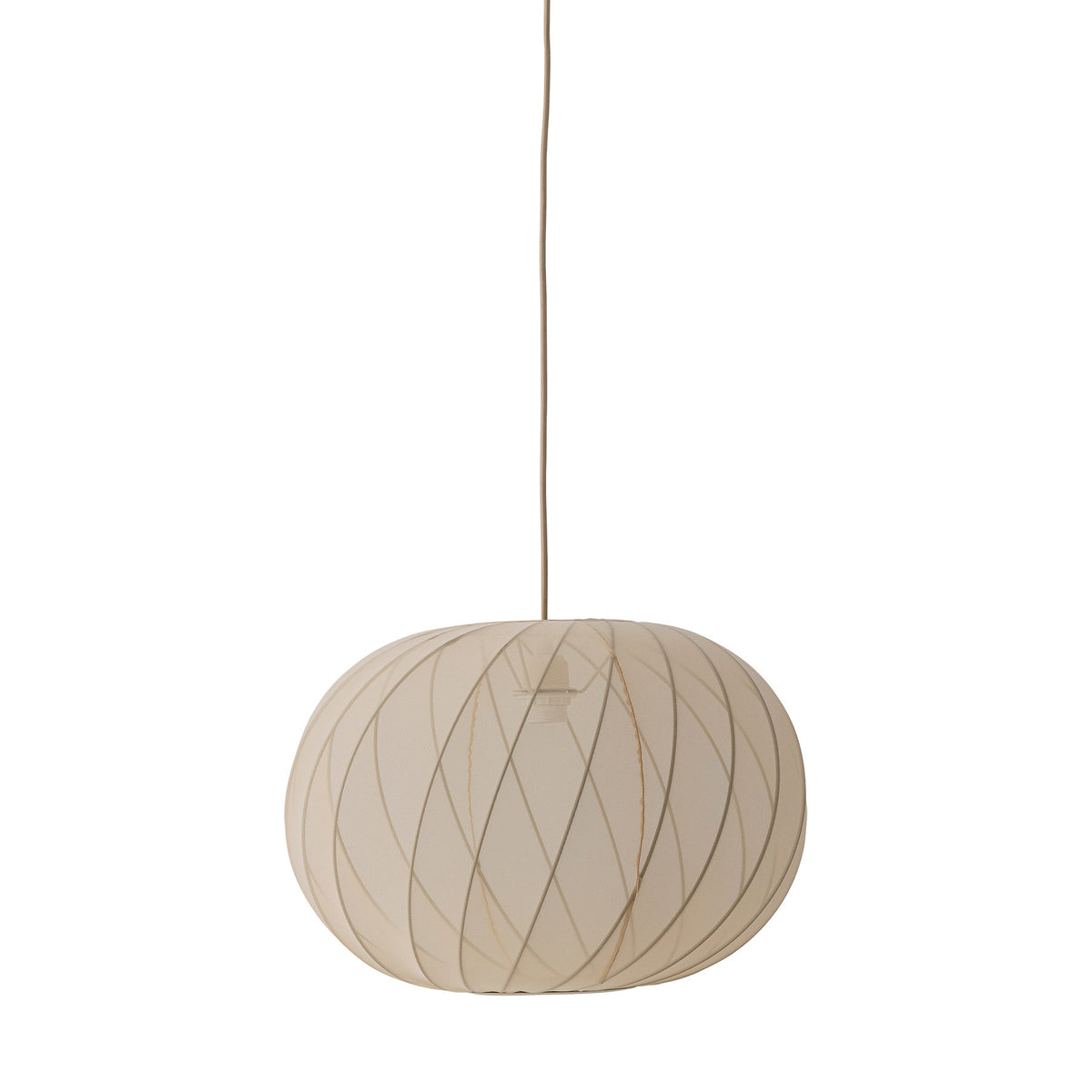 Piola Hängeleuchte, Natur, Polyester in Nature präsentiert im Onlineshop von KAQTU Design AG. Pendelleuchte ist von Bloomingville