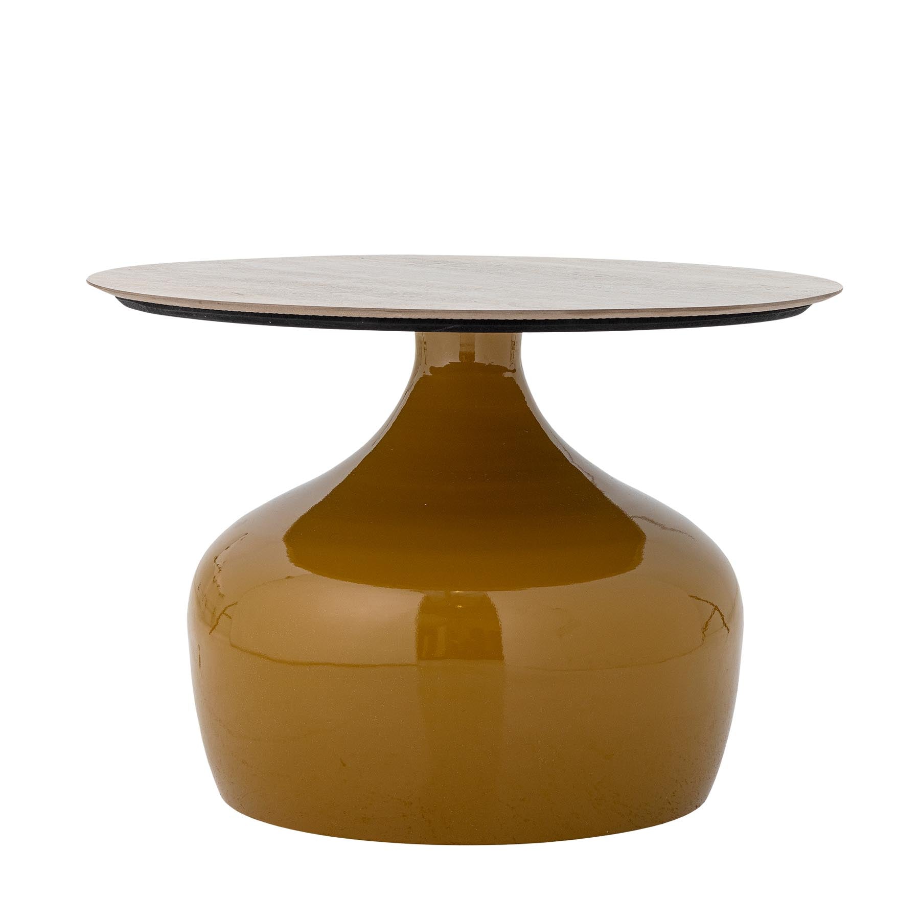 Lecco Couchtisch, Gelb, Metall in Yellow präsentiert im Onlineshop von KAQTU Design AG. Beistelltisch ist von Creative Collection