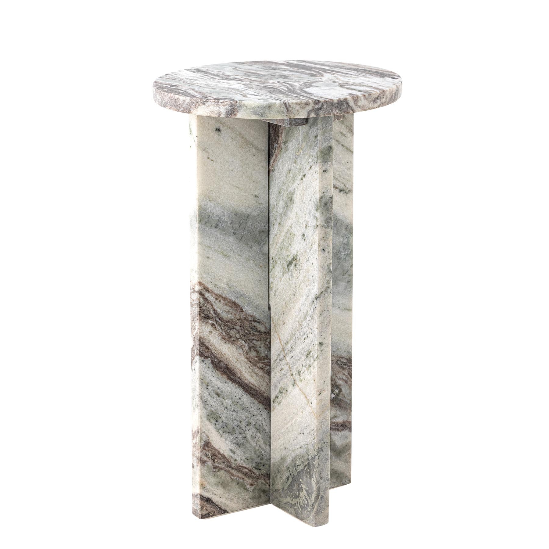 Jasmia Beistelltisch, Natur, Marmor in Nature präsentiert im Onlineshop von KAQTU Design AG. Standregal ist von Bloomingville