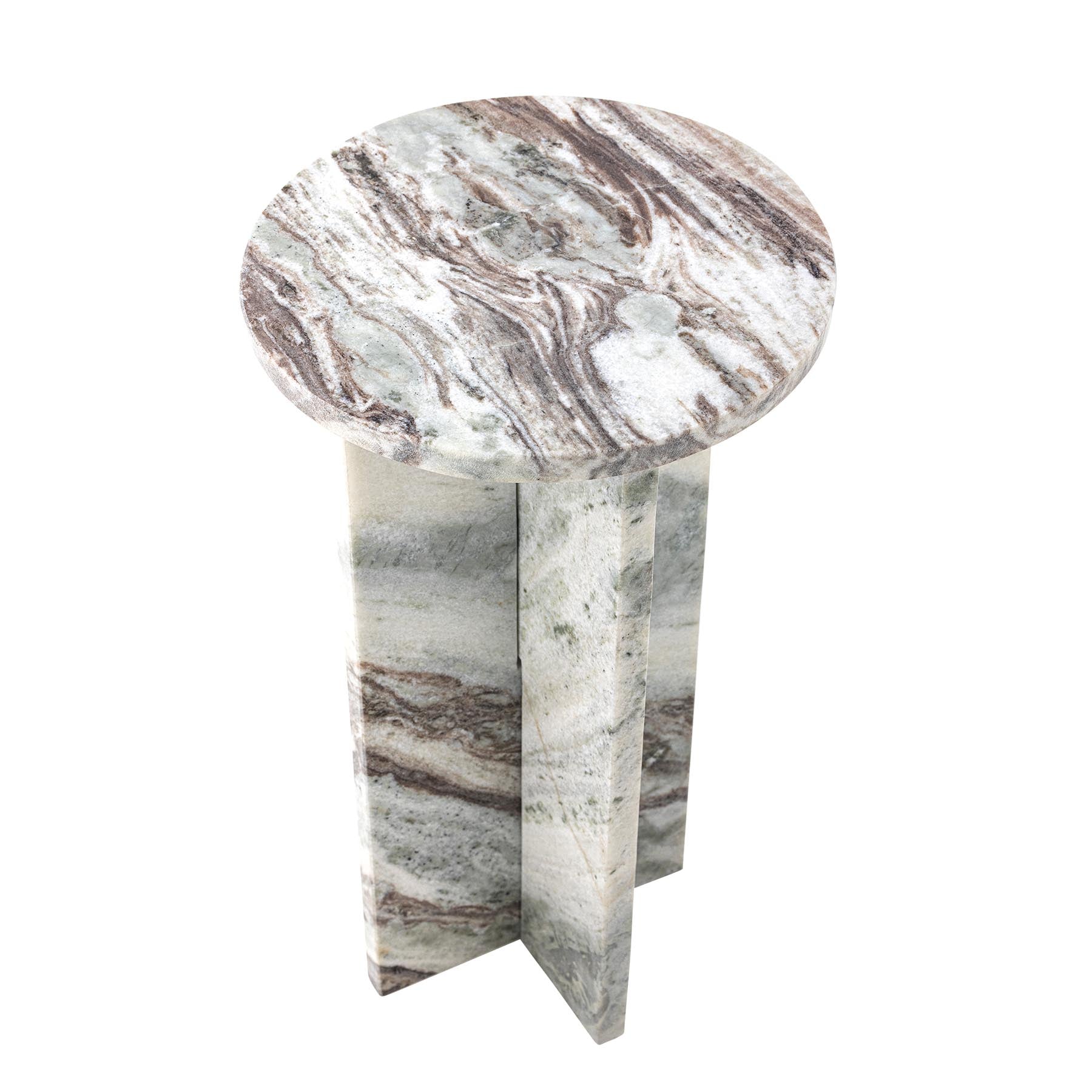 Jasmia Beistelltisch, Natur, Marmor in Nature präsentiert im Onlineshop von KAQTU Design AG. Standregal ist von Bloomingville