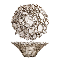Tinki Schale, Beige, Glas