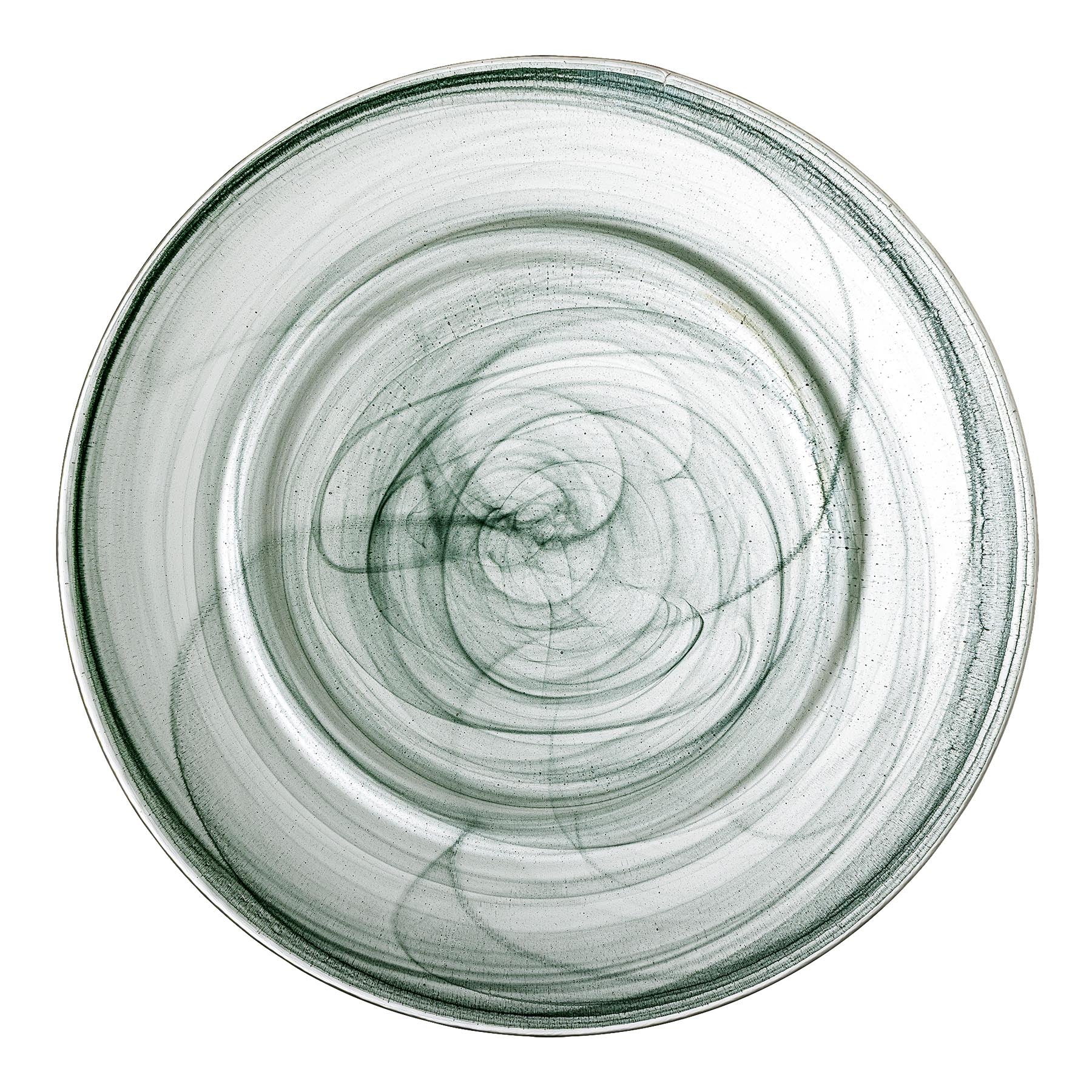 Amelie Teller, Grün, Glas in Green präsentiert im Onlineshop von KAQTU Design AG. Teller ist von Bloomingville