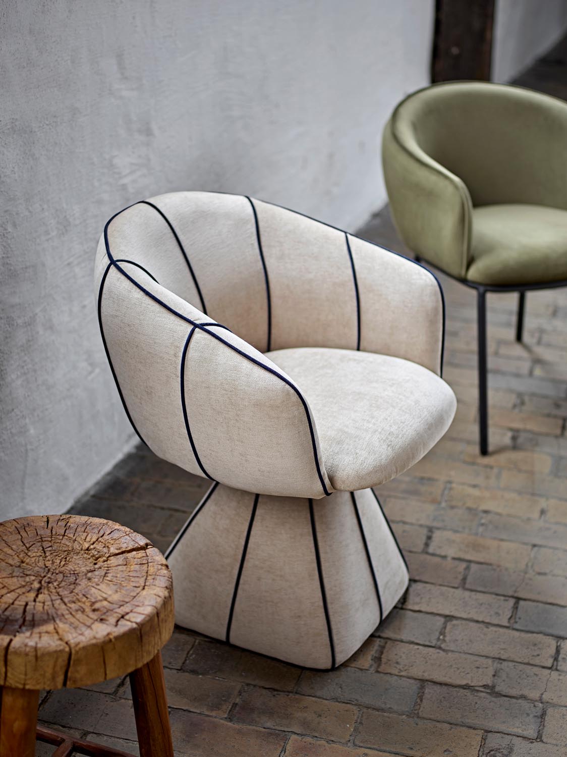 Semilie Loungesessel, Natur, FSC®100% Plywood in Nature präsentiert im Onlineshop von KAQTU Design AG. Sessel ist von Bloomingville