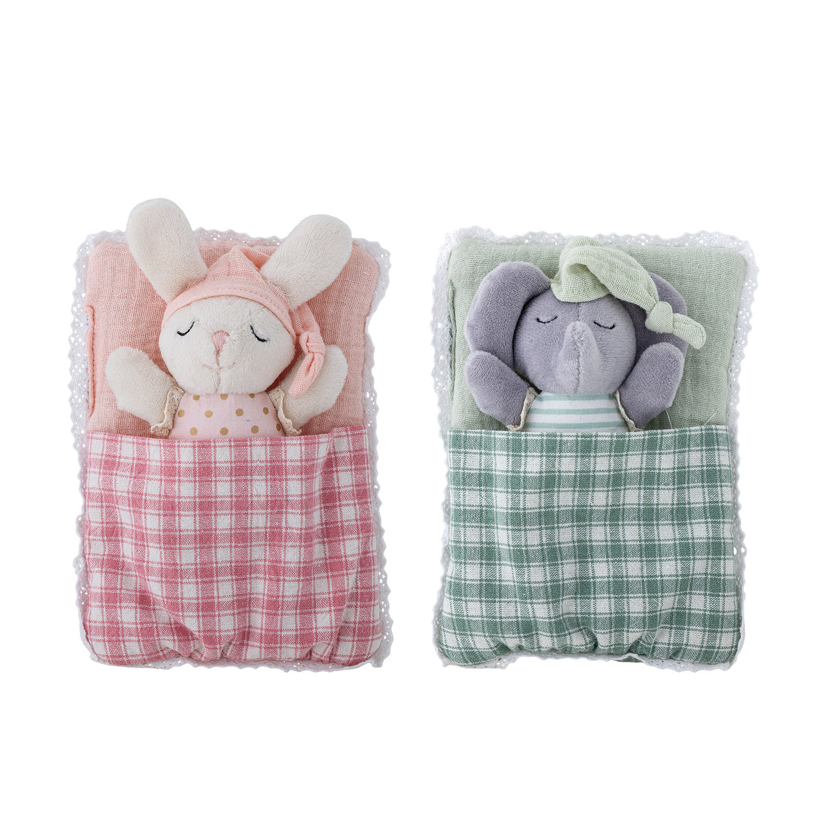 Elie Puppe, Bunt, Polyester in Multi präsentiert im Onlineshop von KAQTU Design AG. Plüschtier Kids ist von Bloomingville Mini