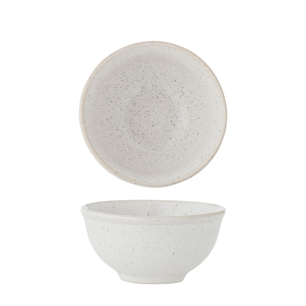 Addison Schale, Weiss, Steingut in Weiss präsentiert im Onlineshop von KAQTU Design AG. Schale ist von Bloomingville
