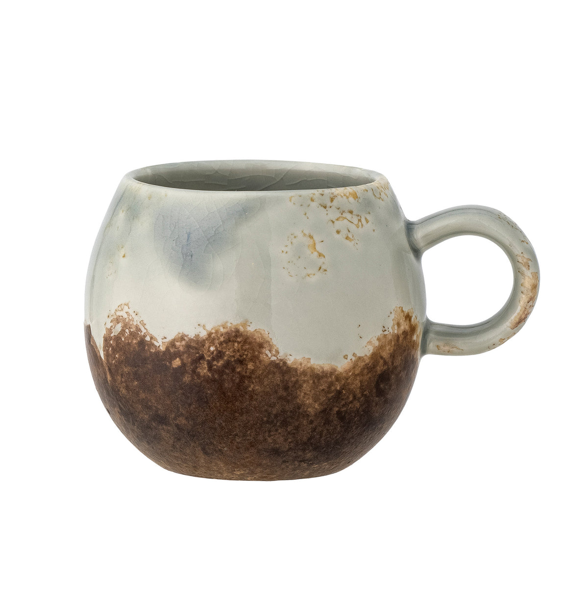 Paula Tasse, Braun, Steingut in Braun präsentiert im Onlineshop von KAQTU Design AG. Tasse ist von Bloomingville