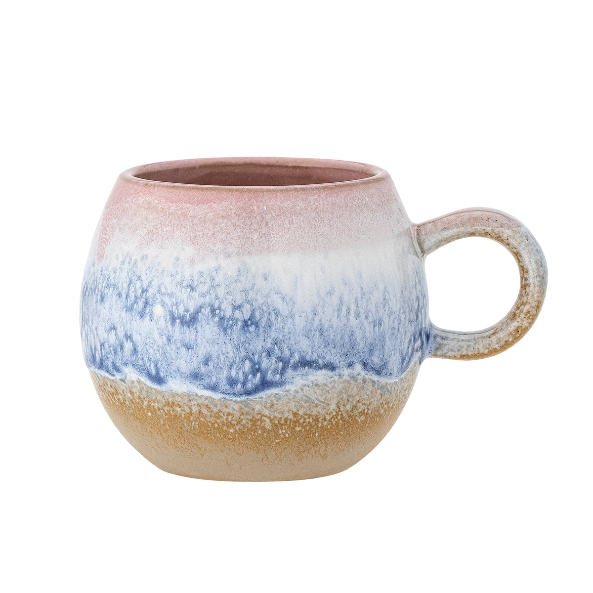 Paula Tasse, Rose, Steingut in Rose präsentiert im Onlineshop von KAQTU Design AG. Tasse ist von Bloomingville