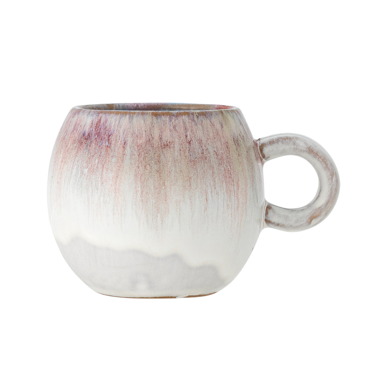Paula Tasse, Rose, Steingut in Rose präsentiert im Onlineshop von KAQTU Design AG. Tasse ist von Bloomingville