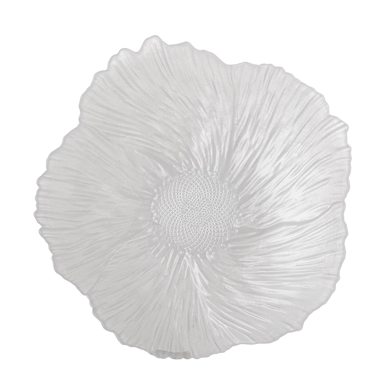 Iani Schale, Weiß, Glas in Weiß präsentiert im Onlineshop von KAQTU Design AG. Schale ist von Bloomingville