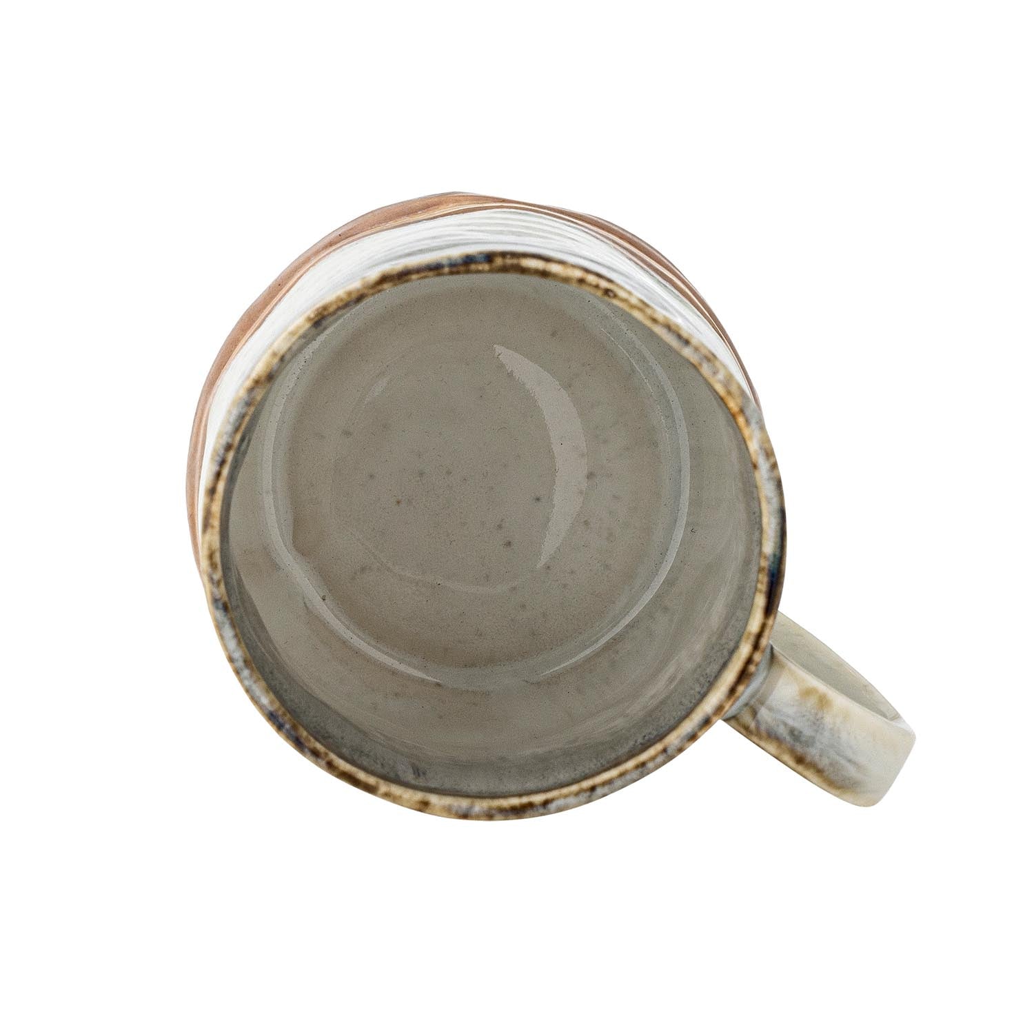 Deana Becher, Braun, Steingut in Braun präsentiert im Onlineshop von KAQTU Design AG. Tasse ist von Bloomingville