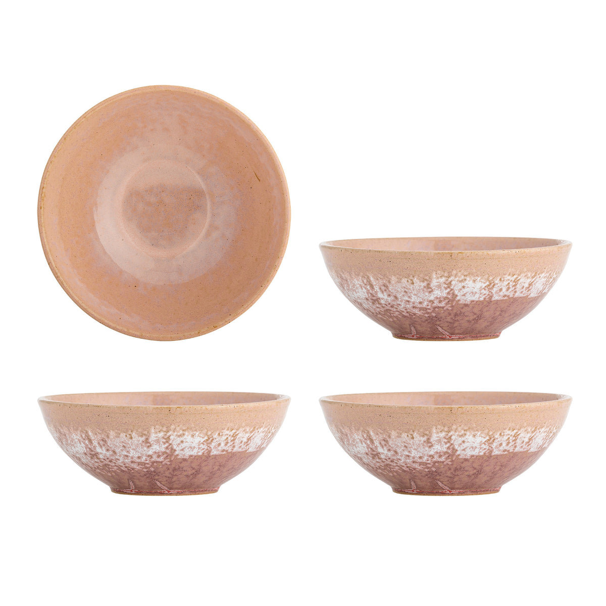 Darlene Schale, Rose, Steingut in Rose präsentiert im Onlineshop von KAQTU Design AG. Schale ist von Creative Collection