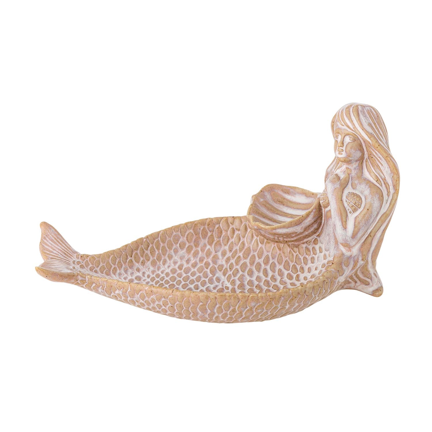 Abitha Schale, Natur, Steingut in Natur präsentiert im Onlineshop von KAQTU Design AG. Schale ist von Creative Collection