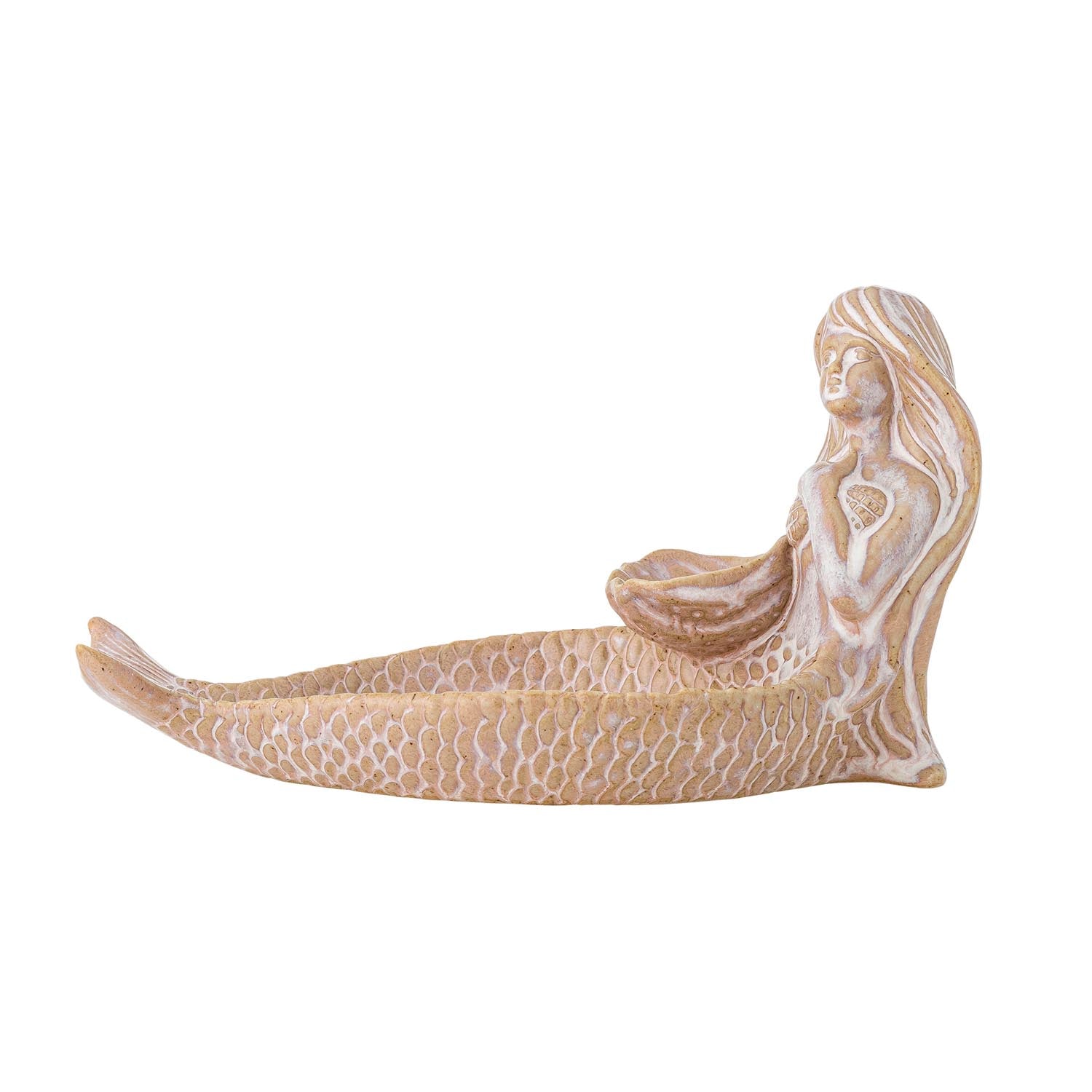 Abitha Schale, Natur, Steingut in Natur präsentiert im Onlineshop von KAQTU Design AG. Schale ist von Creative Collection