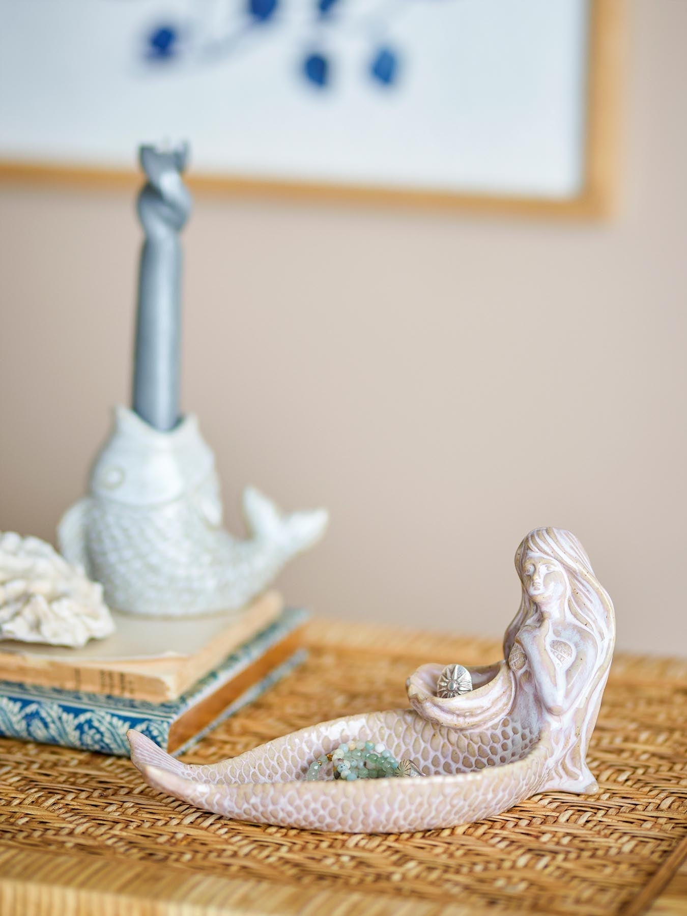 Abitha Schale, Natur, Steingut in Natur präsentiert im Onlineshop von KAQTU Design AG. Schale ist von Creative Collection