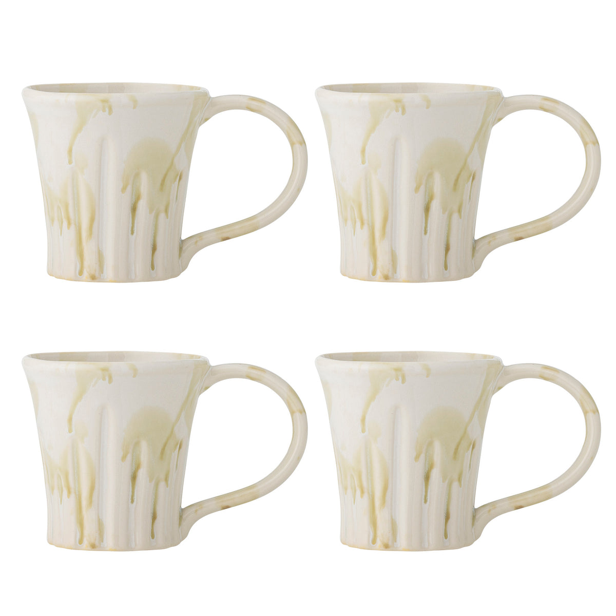 Joseph Becher, Grün, Steingut in Grün präsentiert im Onlineshop von KAQTU Design AG. Tasse ist von Creative Collection