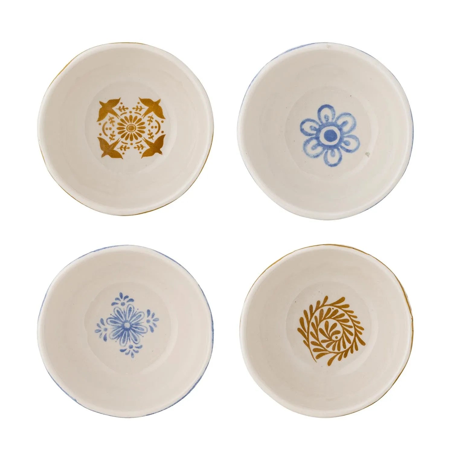 Milton Schale, Blau, Steingut in Blau präsentiert im Onlineshop von KAQTU Design AG. Schale ist von Creative Collection
