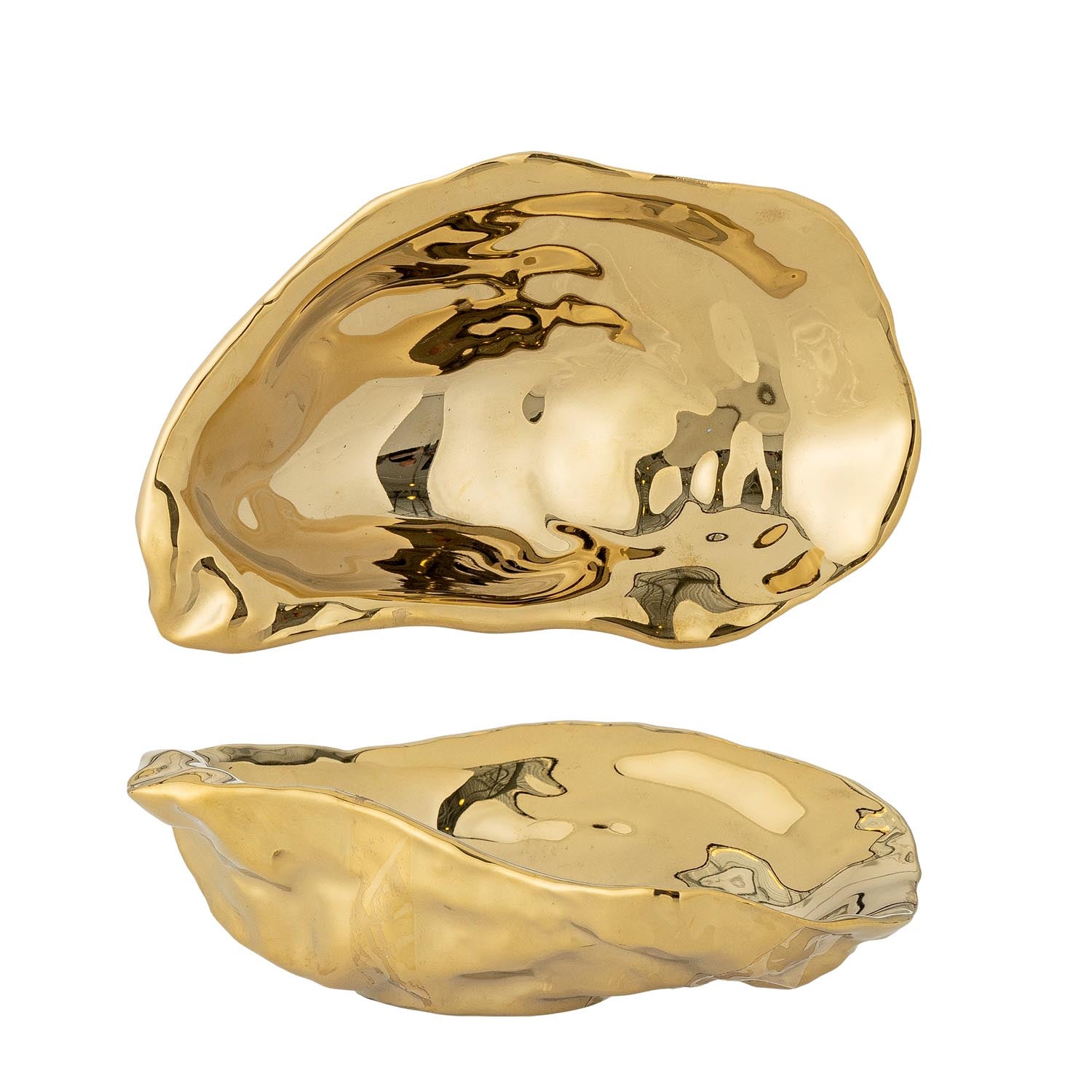 Kellis Schale, Gold, Keramik in Gold präsentiert im Onlineshop von KAQTU Design AG. Schale ist von Bloomingville