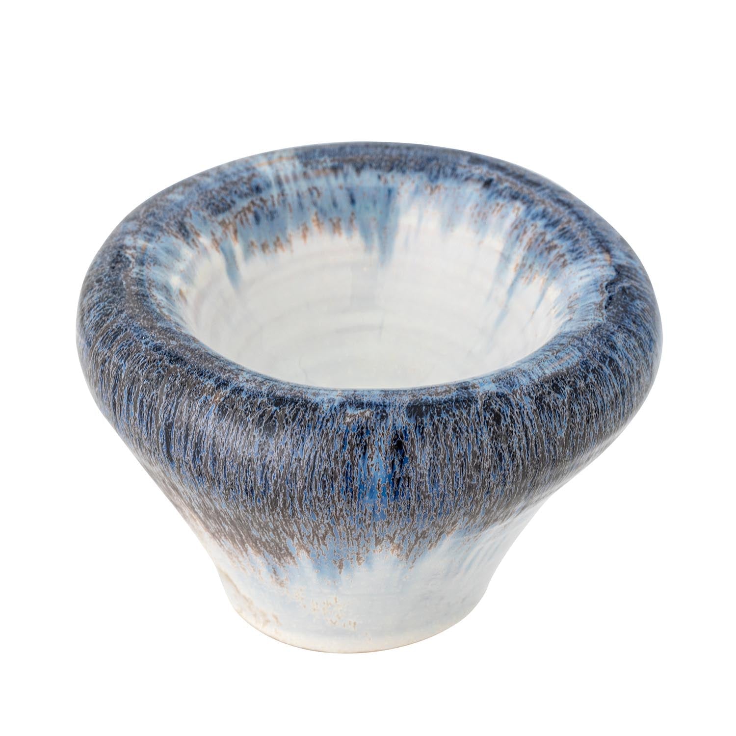 Finna Schale, Blau, Steingut in Blau präsentiert im Onlineshop von KAQTU Design AG. Schale ist von Bloomingville