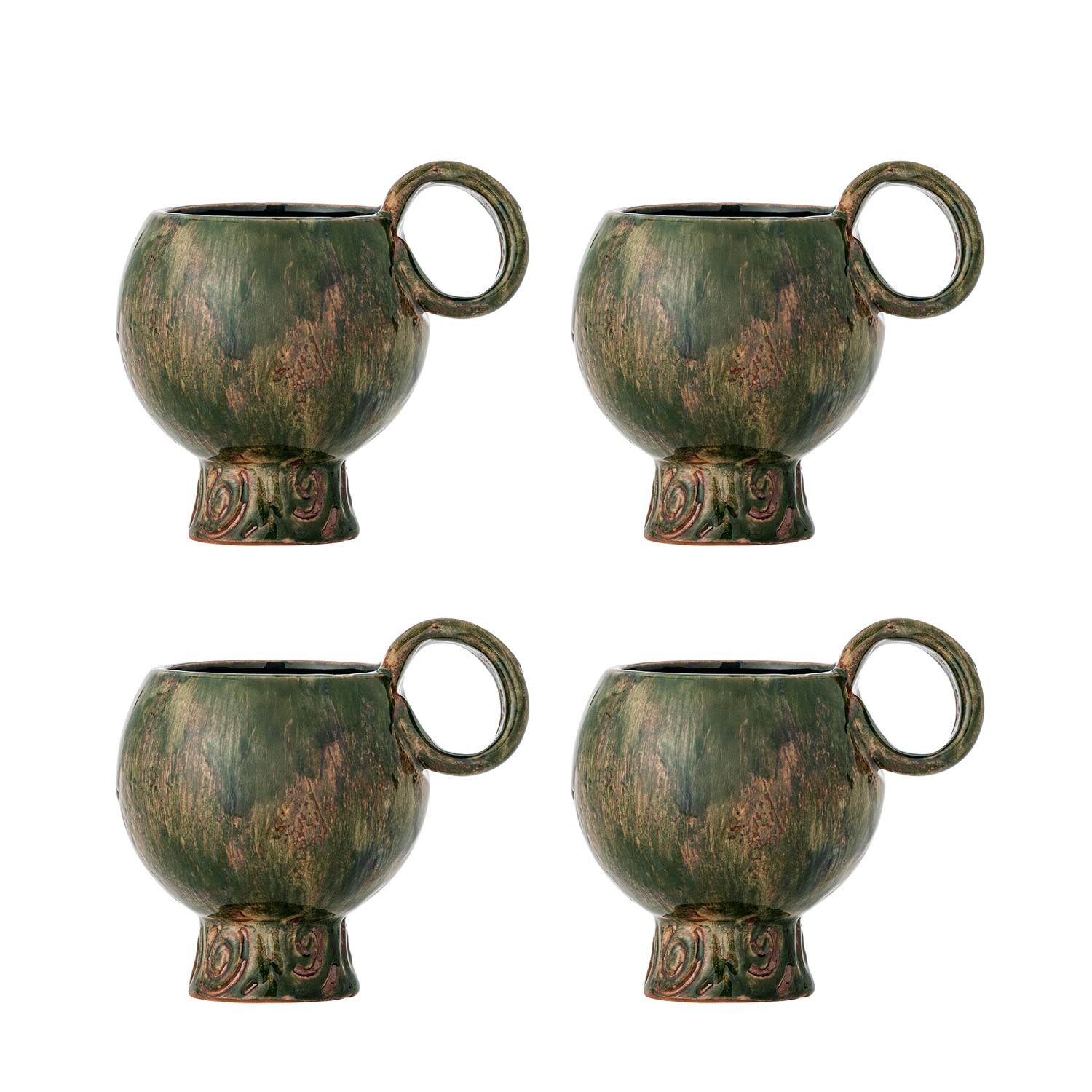 Avonlea Tasse, Grün, Steingut