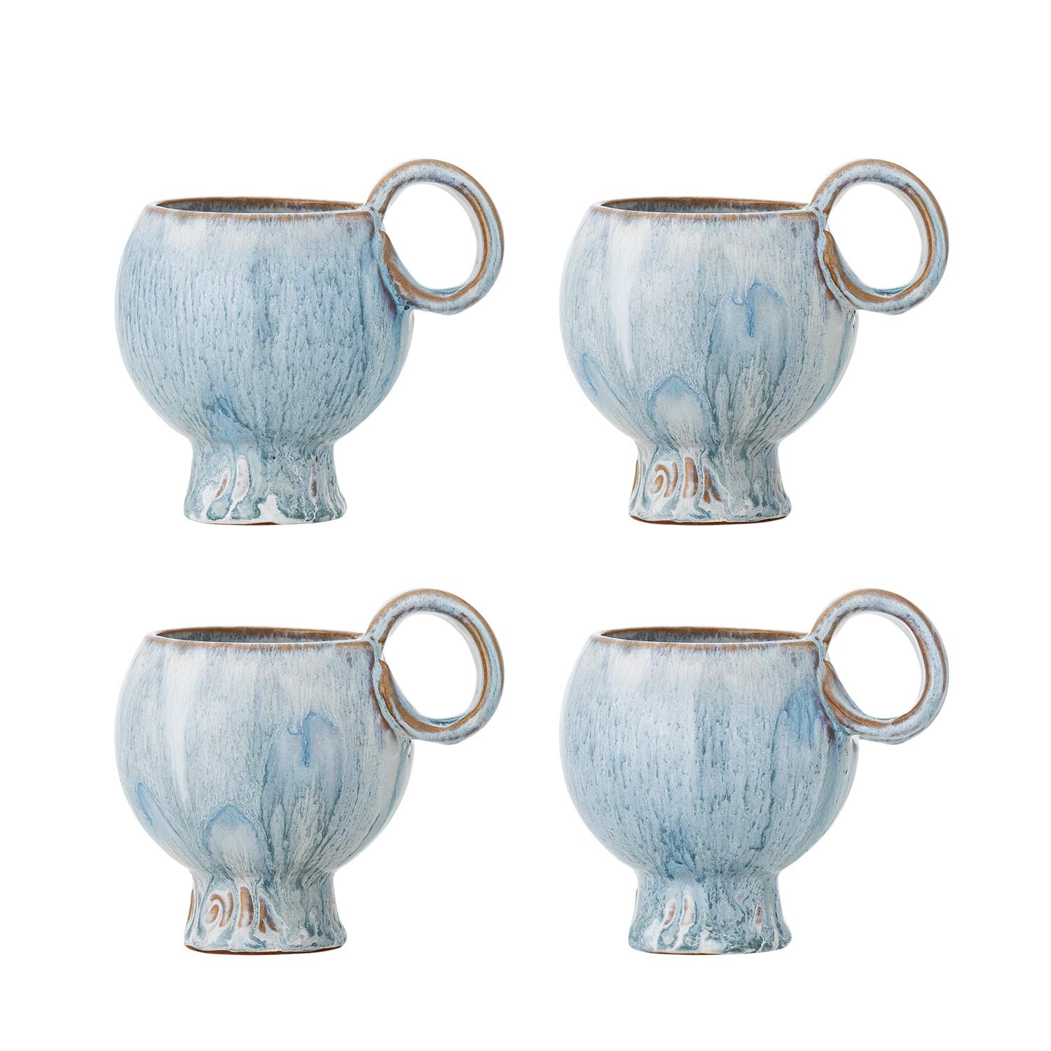 Avonlea Tasse, Blau, Steingut
