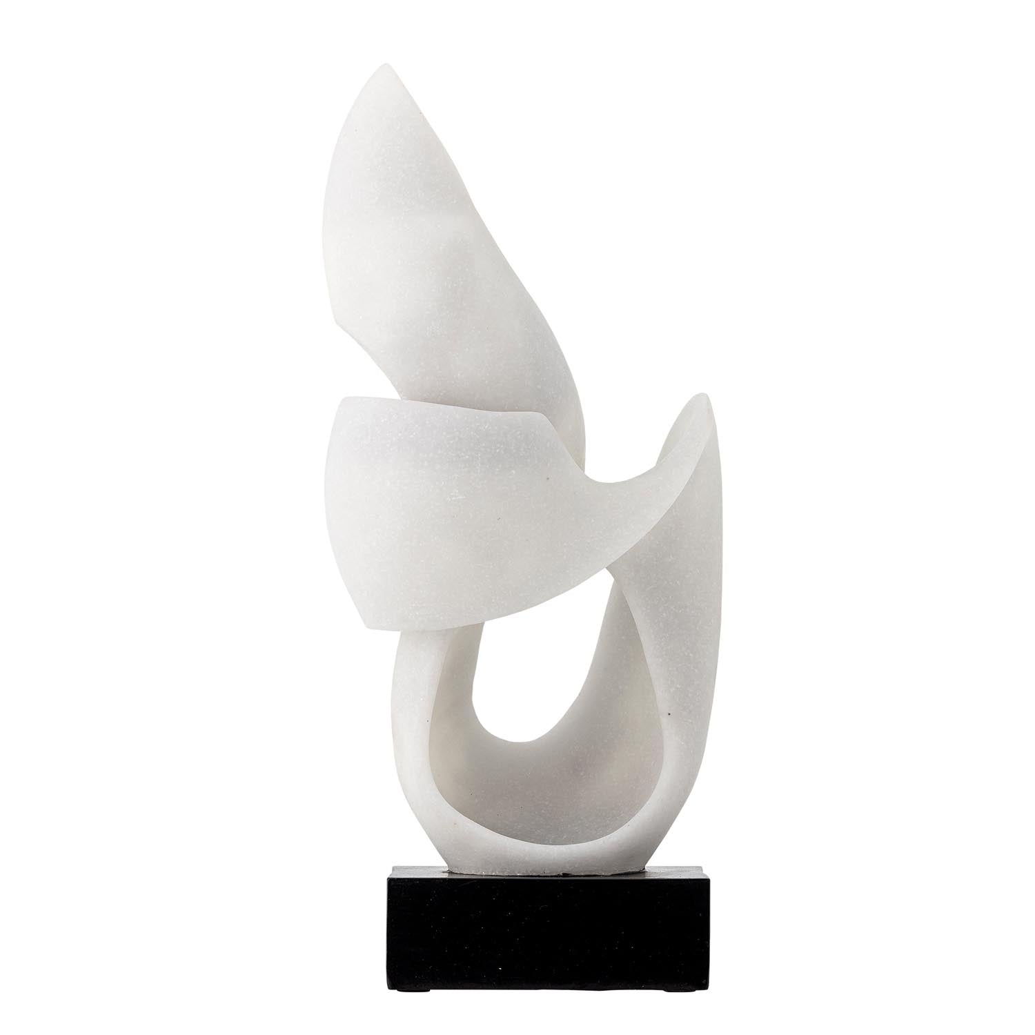 Alistair Deko, Weiß, Polyresin in Weiß präsentiert im Onlineshop von KAQTU Design AG. Kunstgegenstände ist von Bloomingville