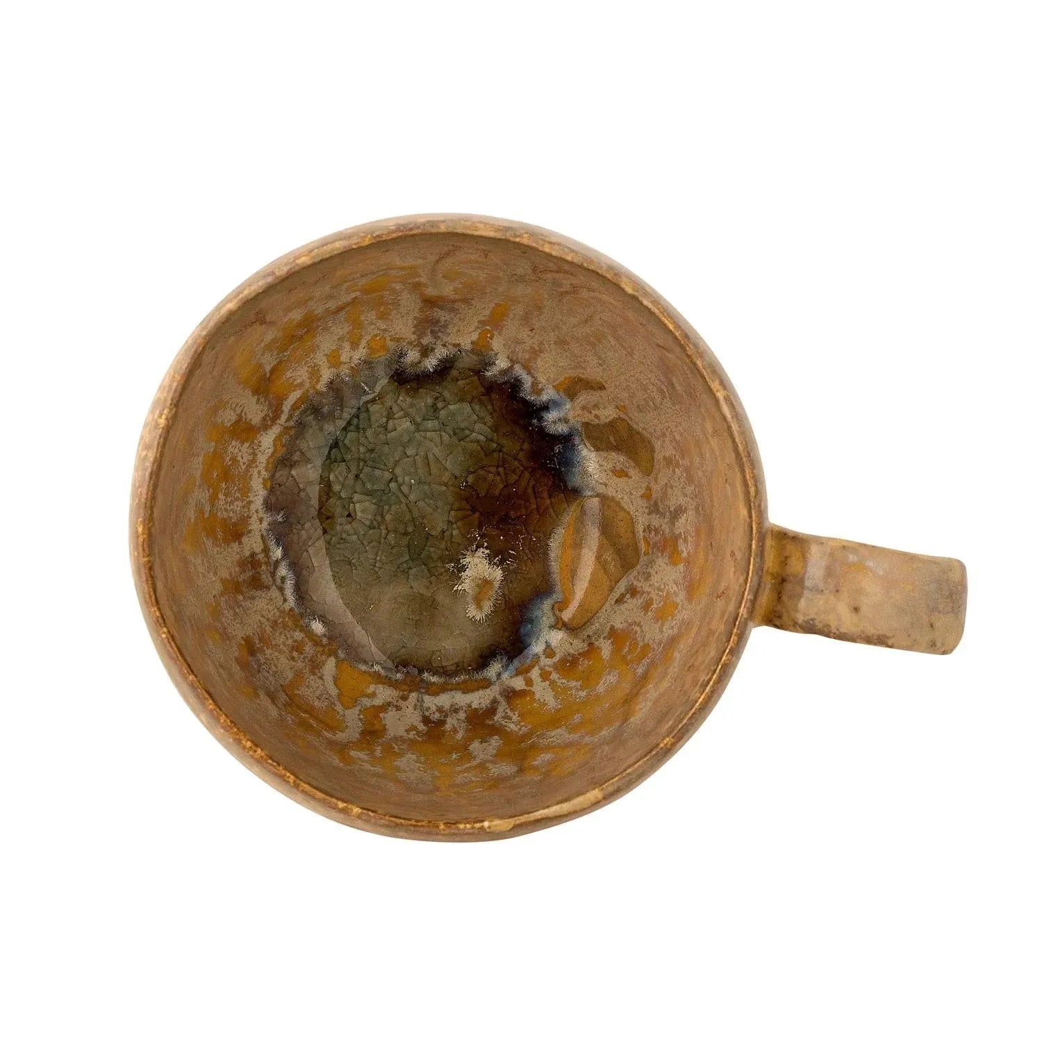 Milani Tasse, Gelb, Steingut in Gelb präsentiert im Onlineshop von KAQTU Design AG. Tasse ist von Bloomingville